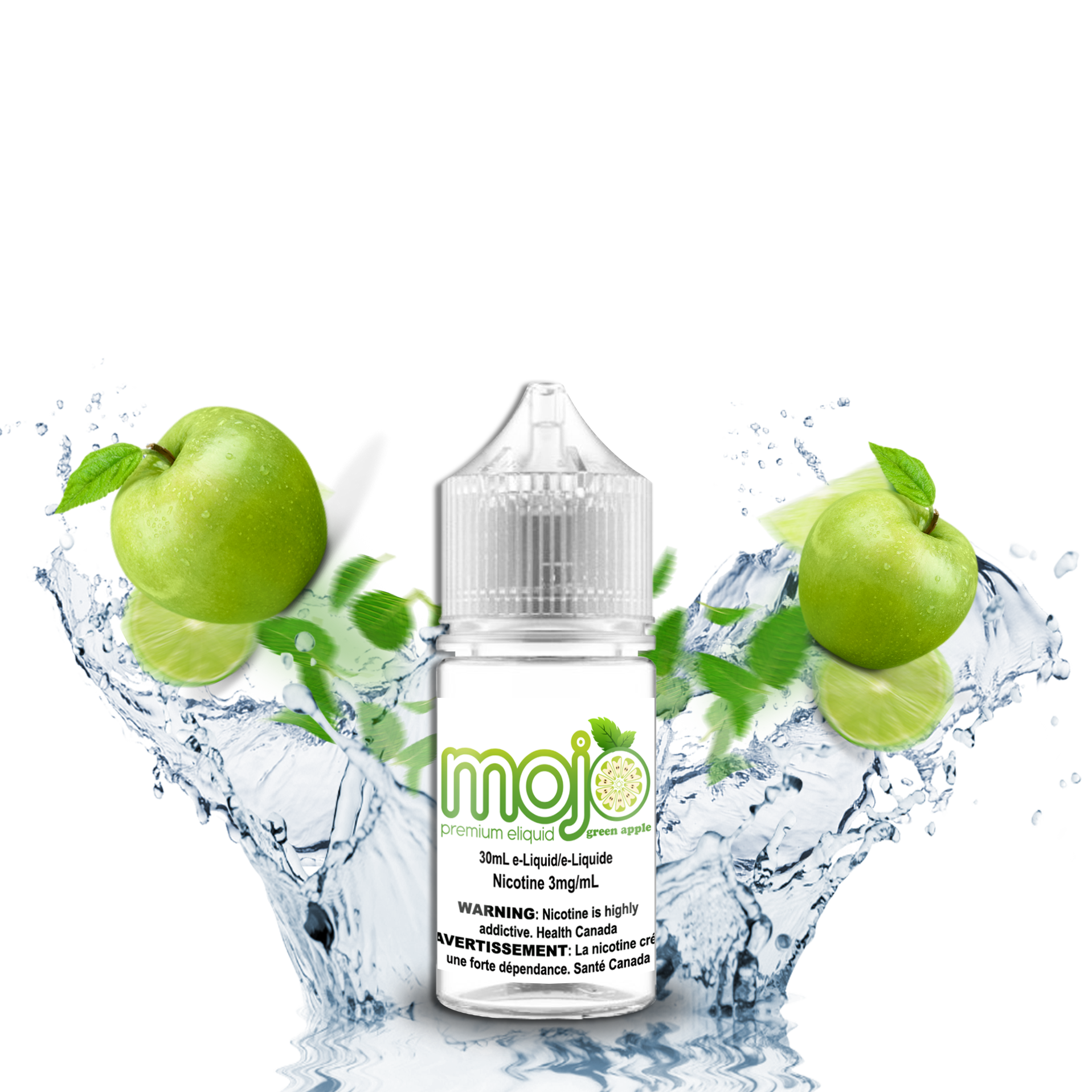 CUSTOM MOJO - GREEN APPLE 30ML