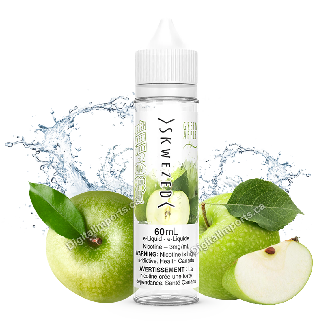 SKWEZED - GREEN APPLE 60ML