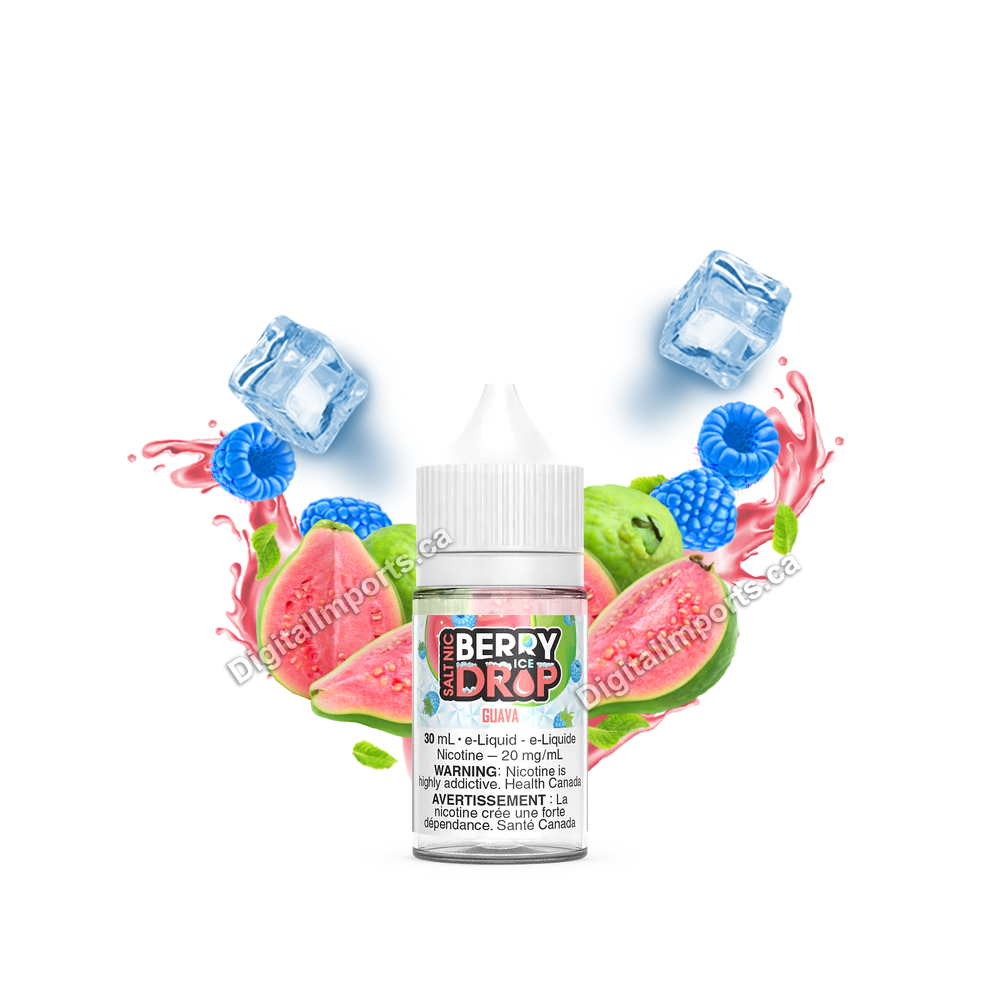 [BC/SK/NL/NS] BERRY DROP SALT - GUAVA ICE