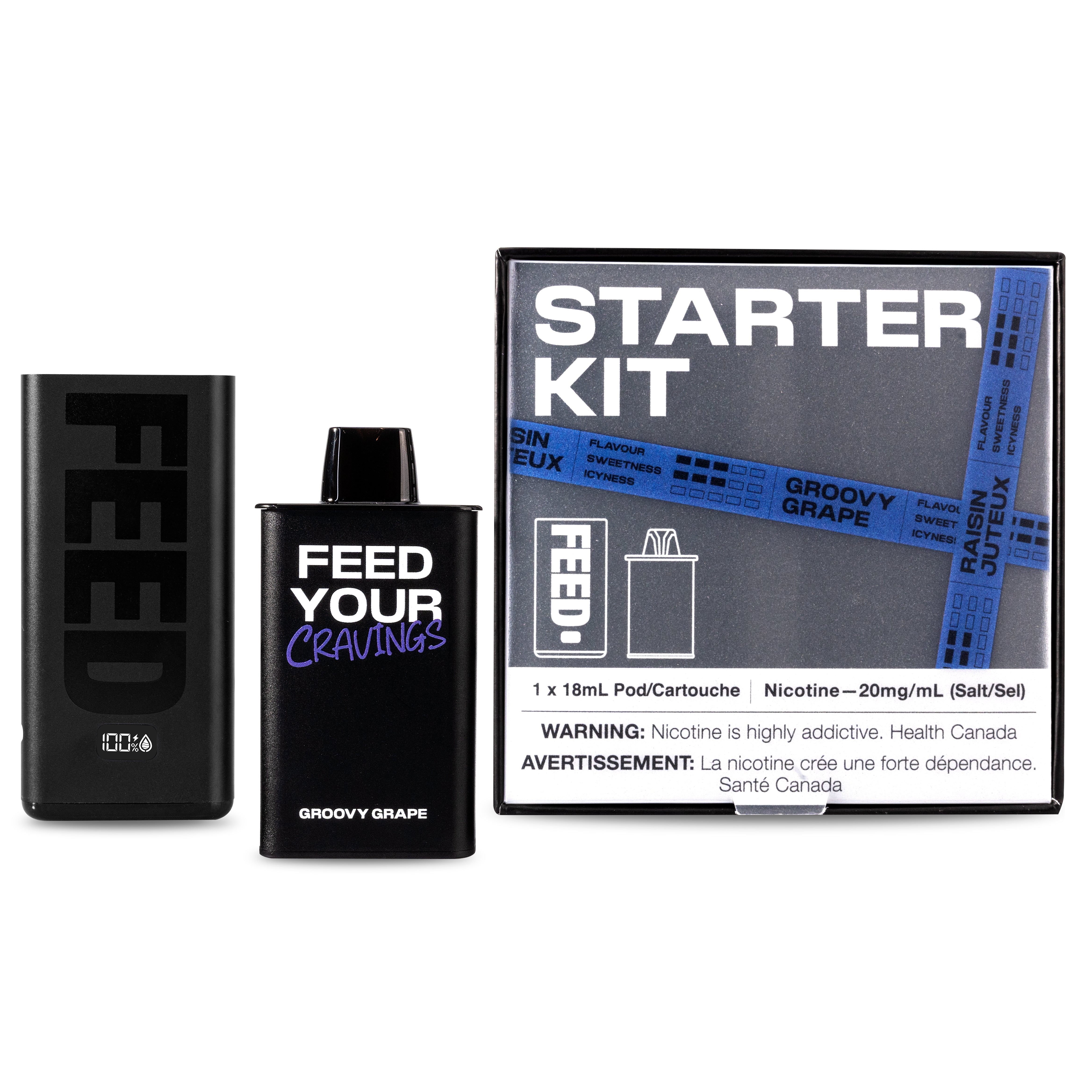 FEED POD 9K KIT GROOVY GRAPE 20ML