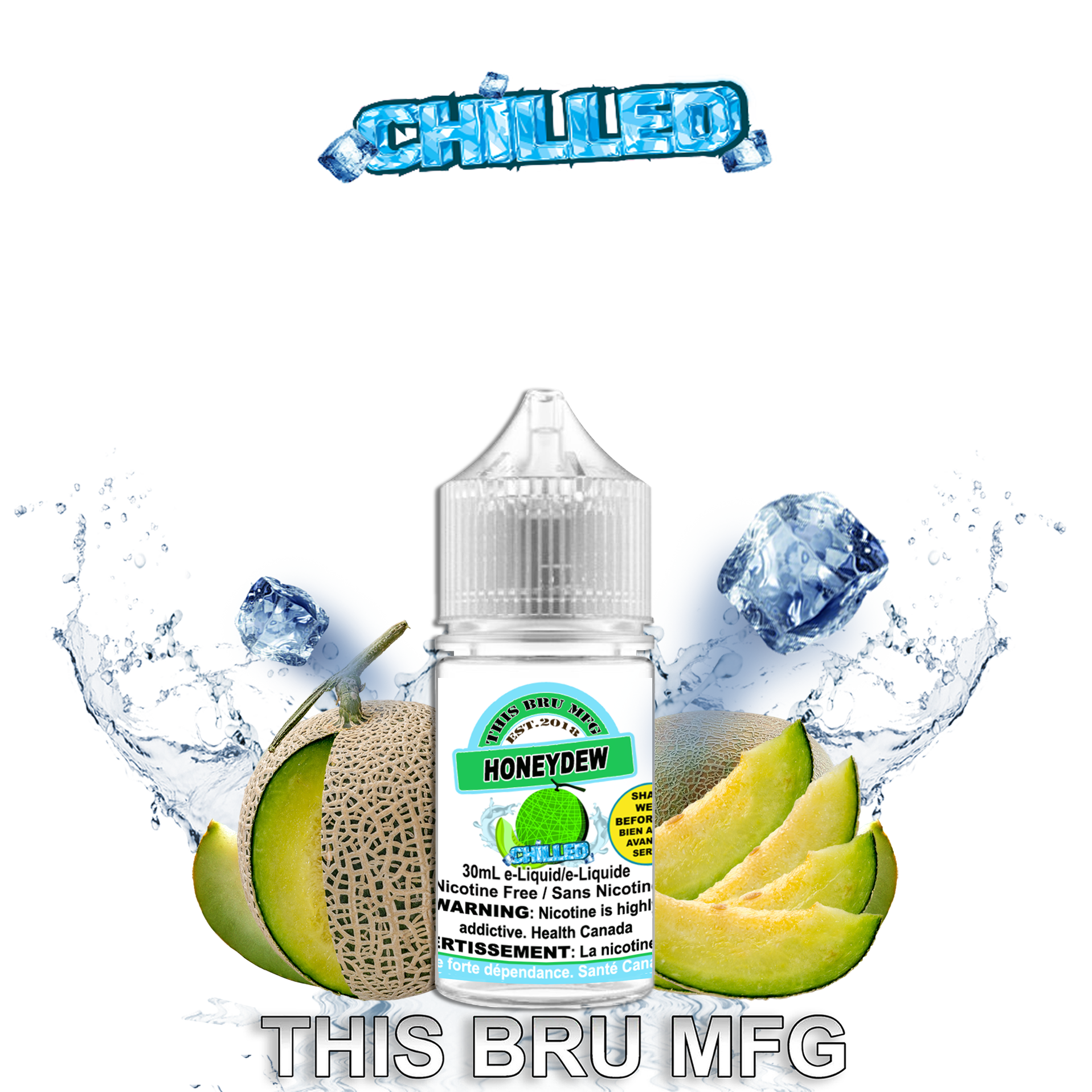 CUSTOM THIS BRU MFG - HONEYDEW CHILLED 30ML