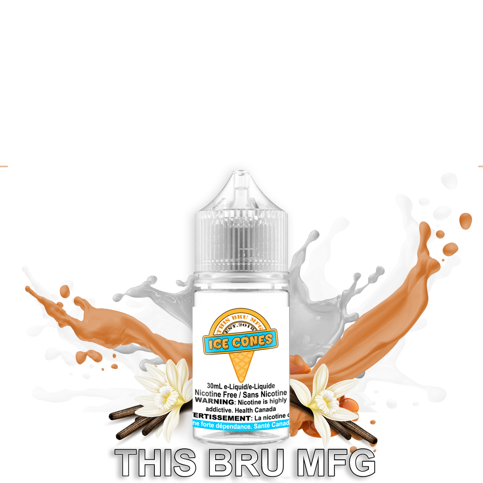 CUSTOM THIS BRU MFG - ICE CONES 30ML