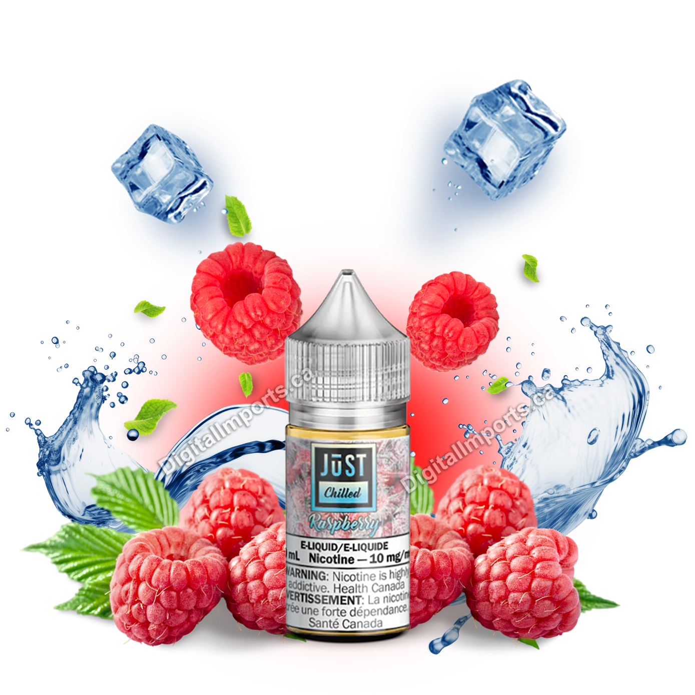 TRUE NORTHERN SALT - CHILLED JUST RASPBERRY