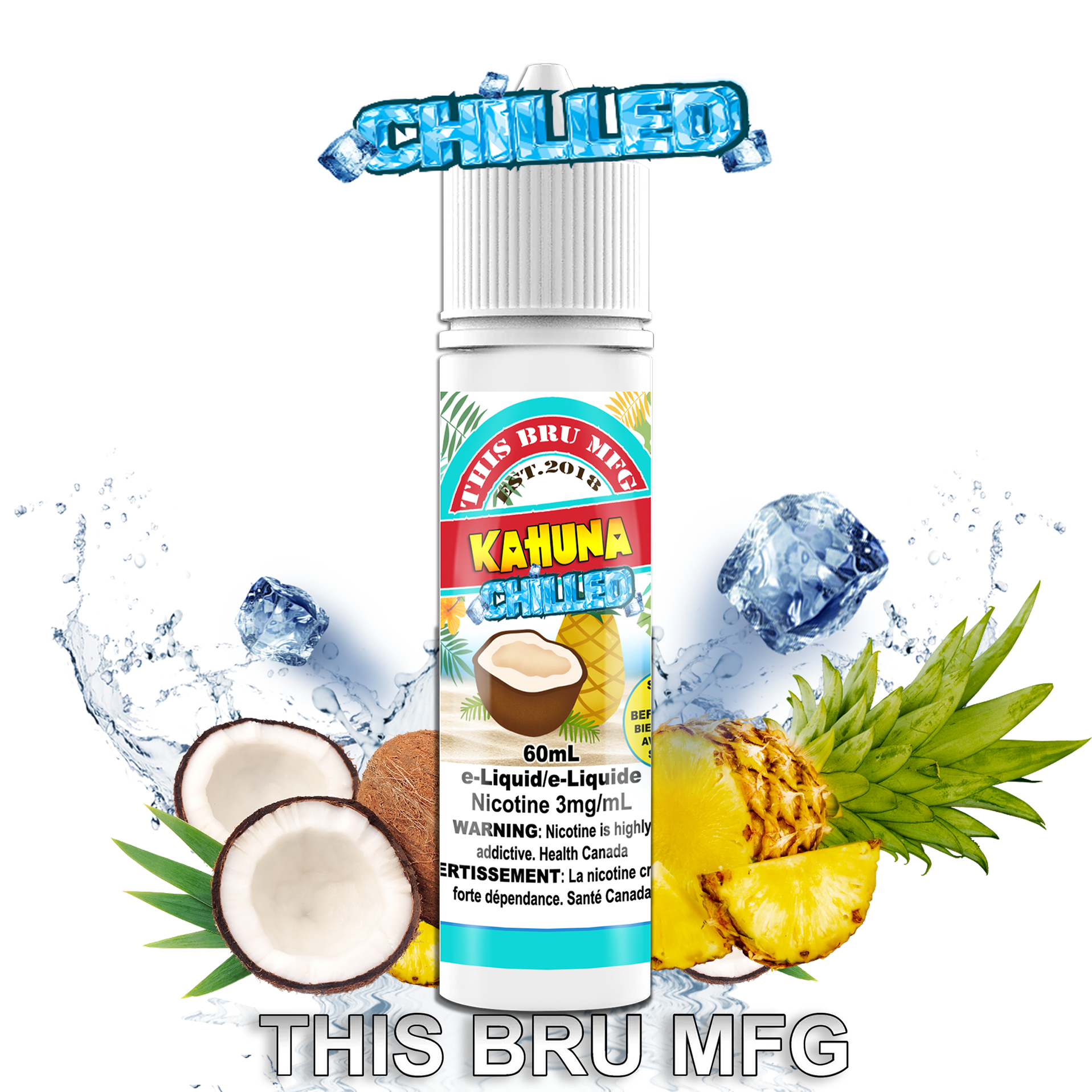 CUSTOM THIS BRU MFG - KAHUNA CHILLED 60ML