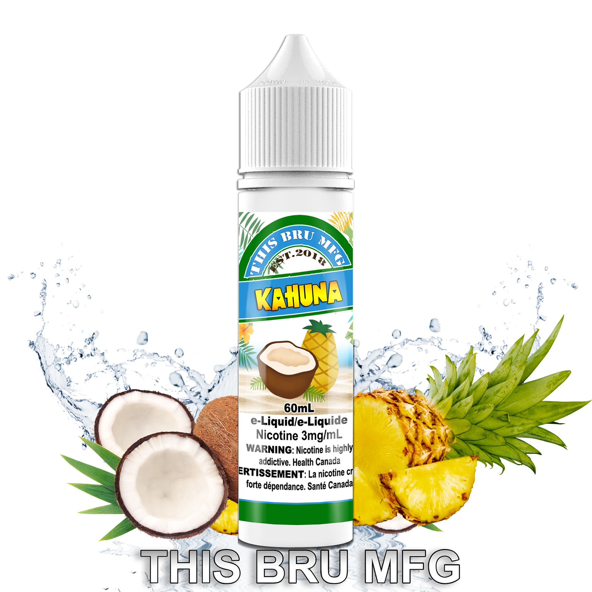 CUSTOM THIS BRU MFG - KAHUNA 60ML