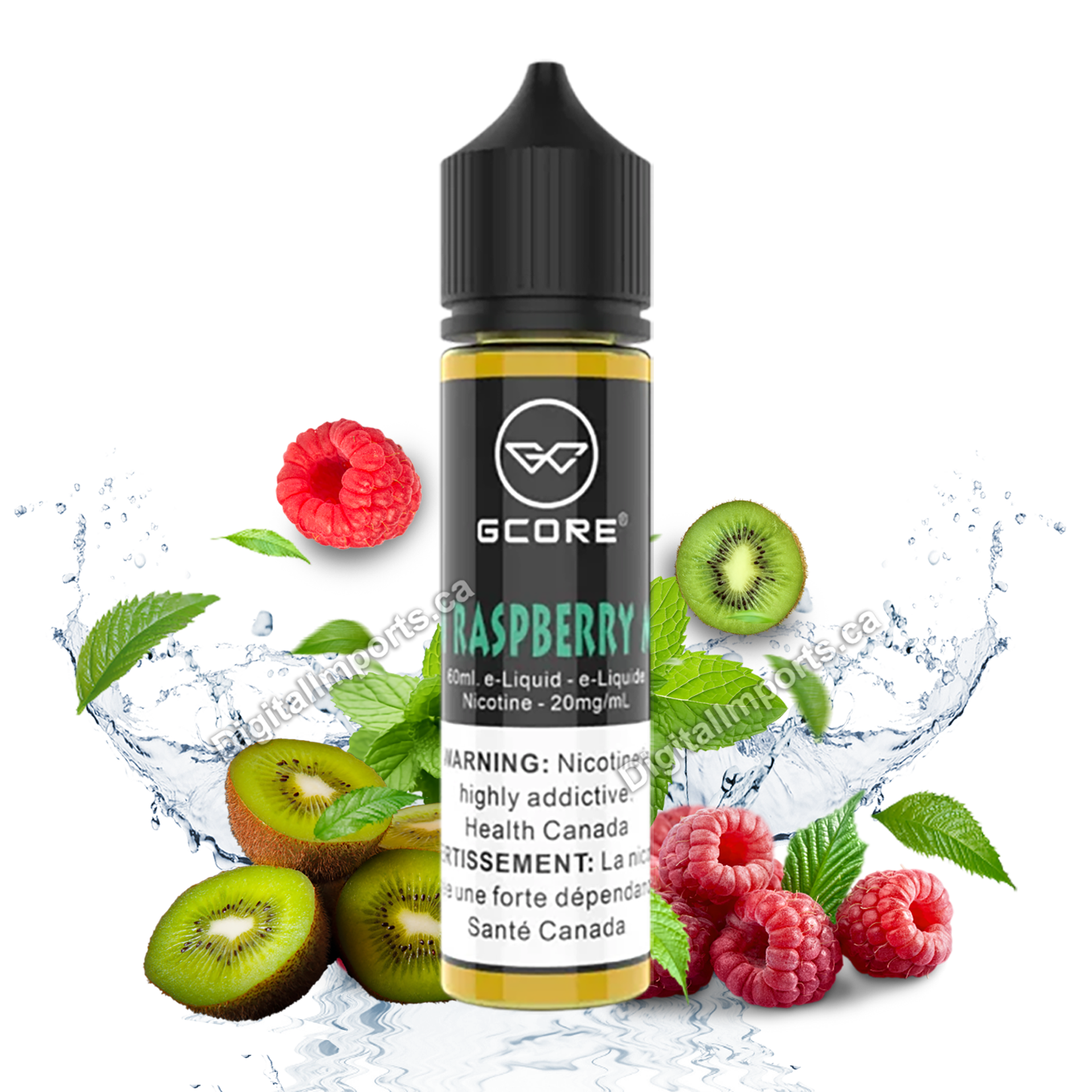 [BC/SK/NL/NS] GCORE SALT - KIWI RASPBERRY MINT 60ML