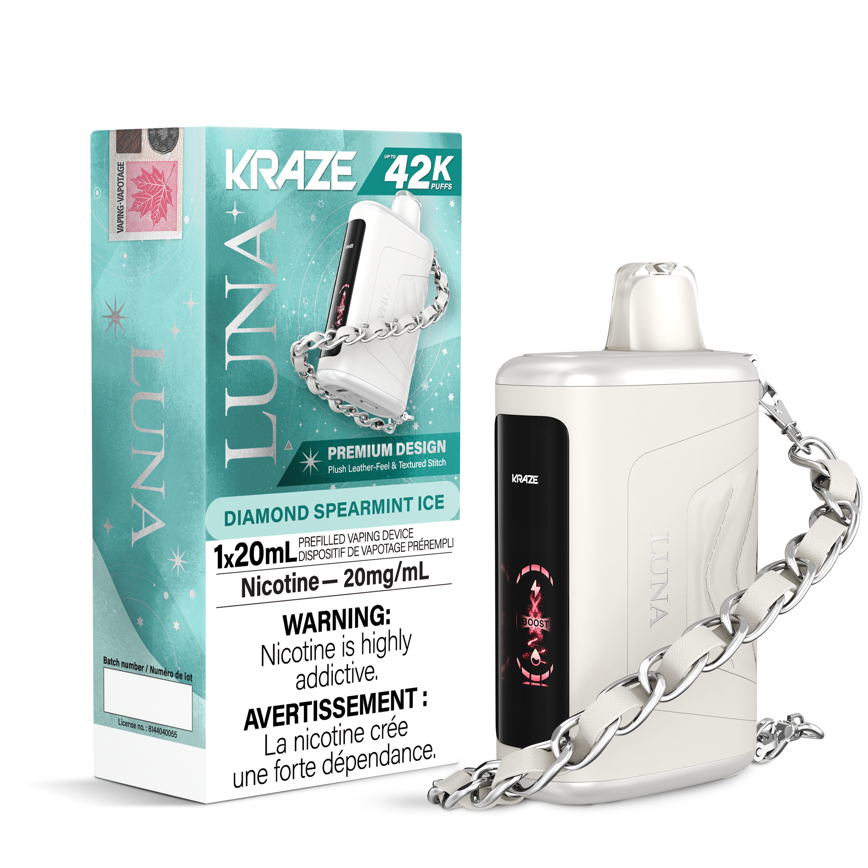 KRAZE LUNA 42K Diamond Spearmint Ice 20MG