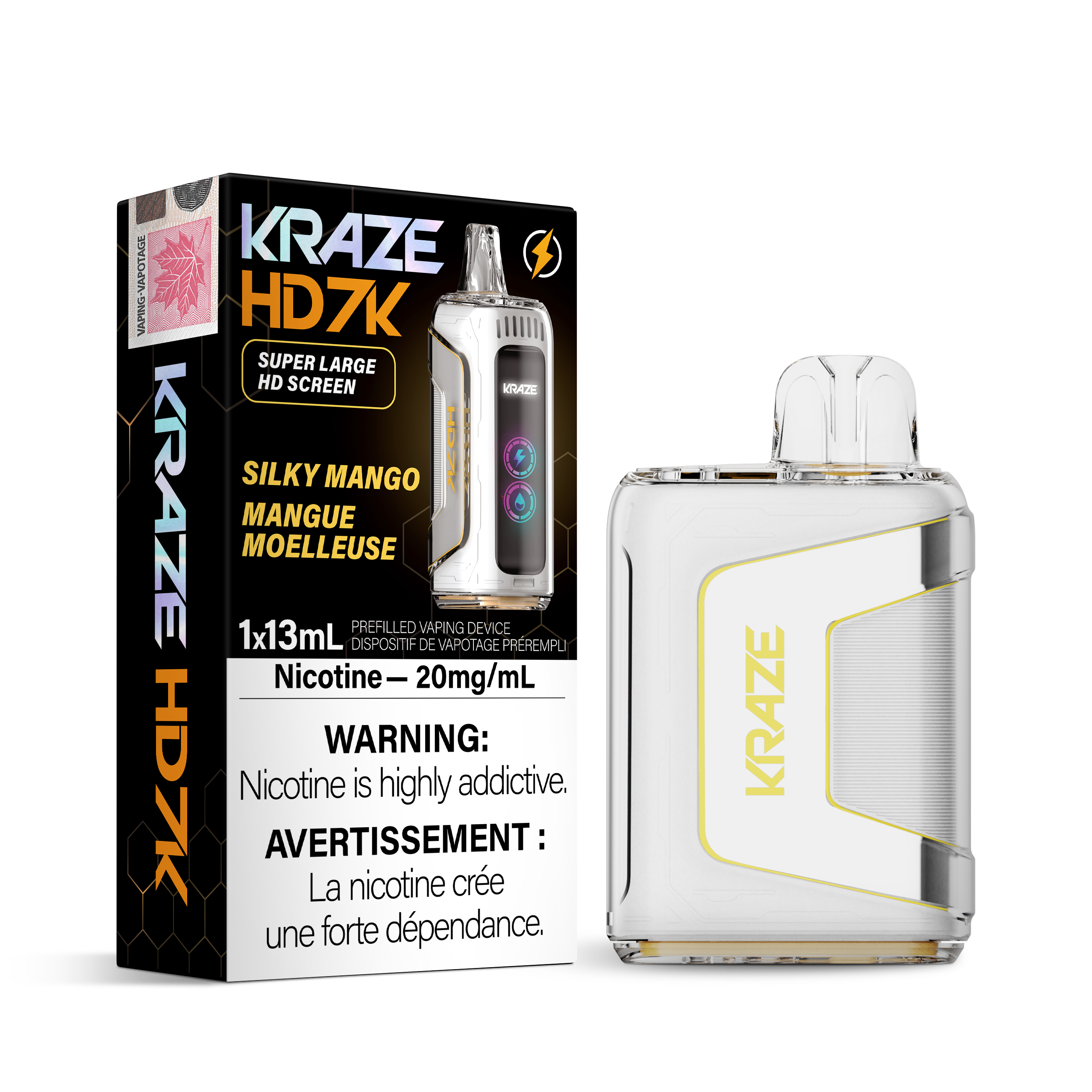 KRAZE HD 7000 SILKY MANGO 20MG