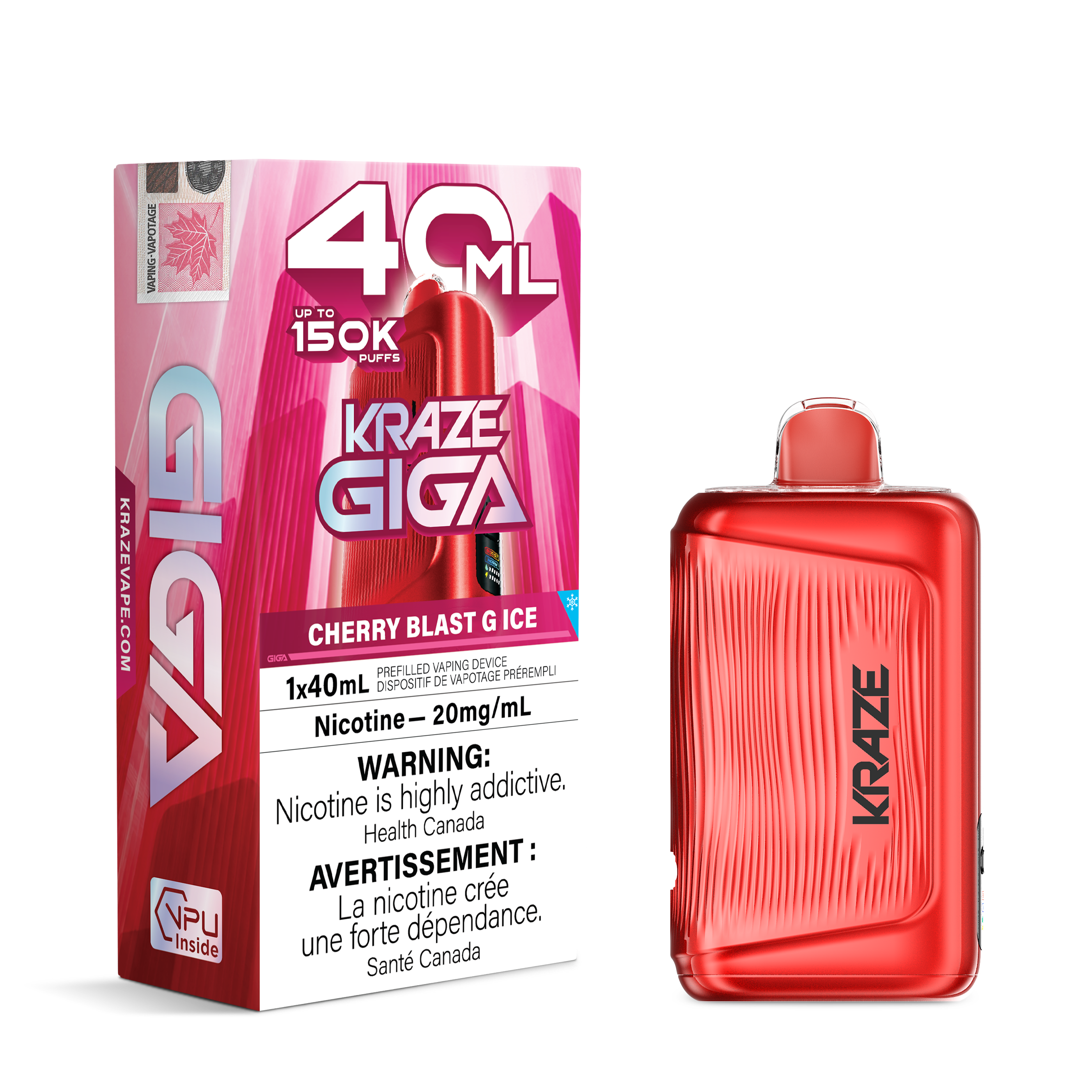 KRAZE GIGA 150K DISPOSABLE