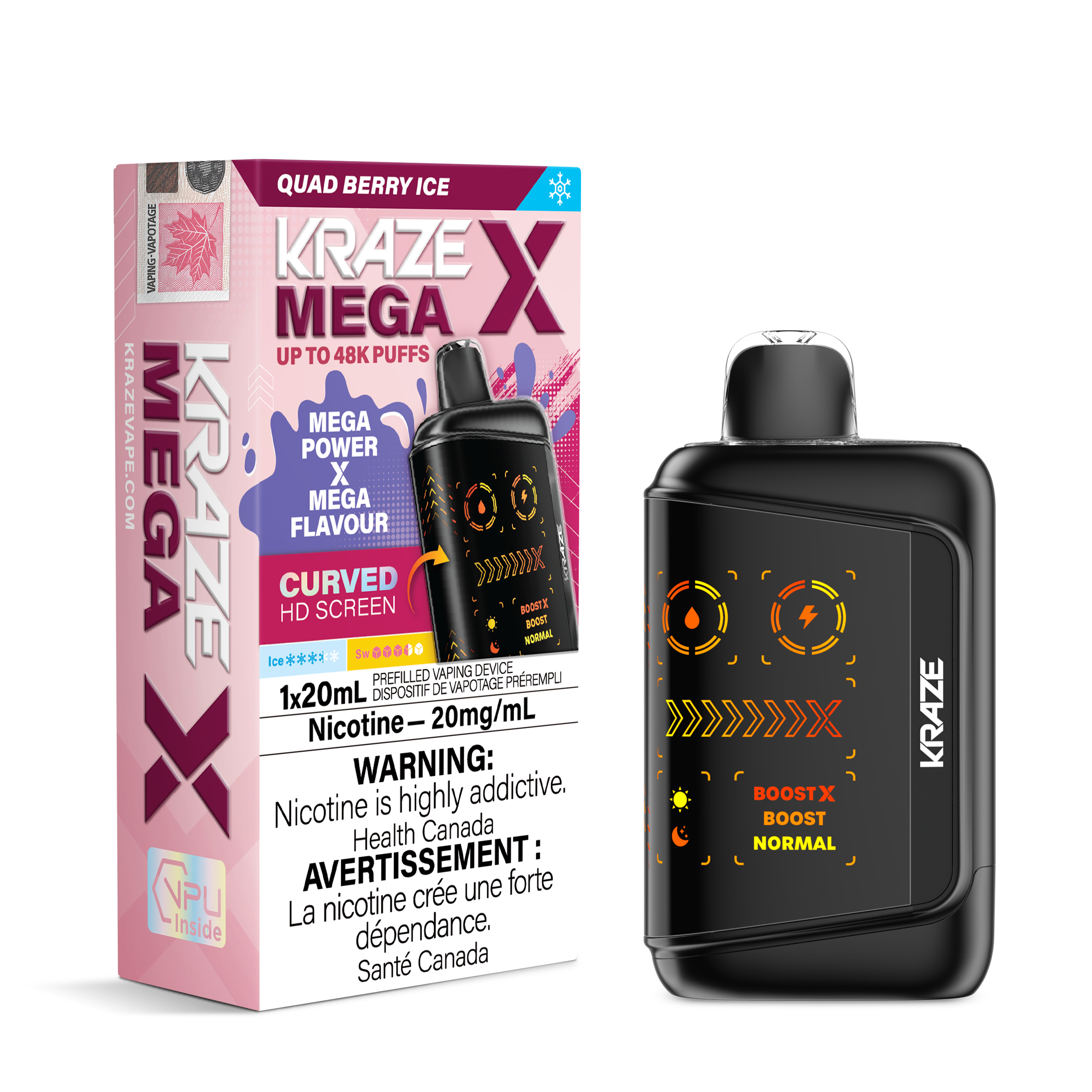 KRAZE MEGA X 48K DISPOSABLE