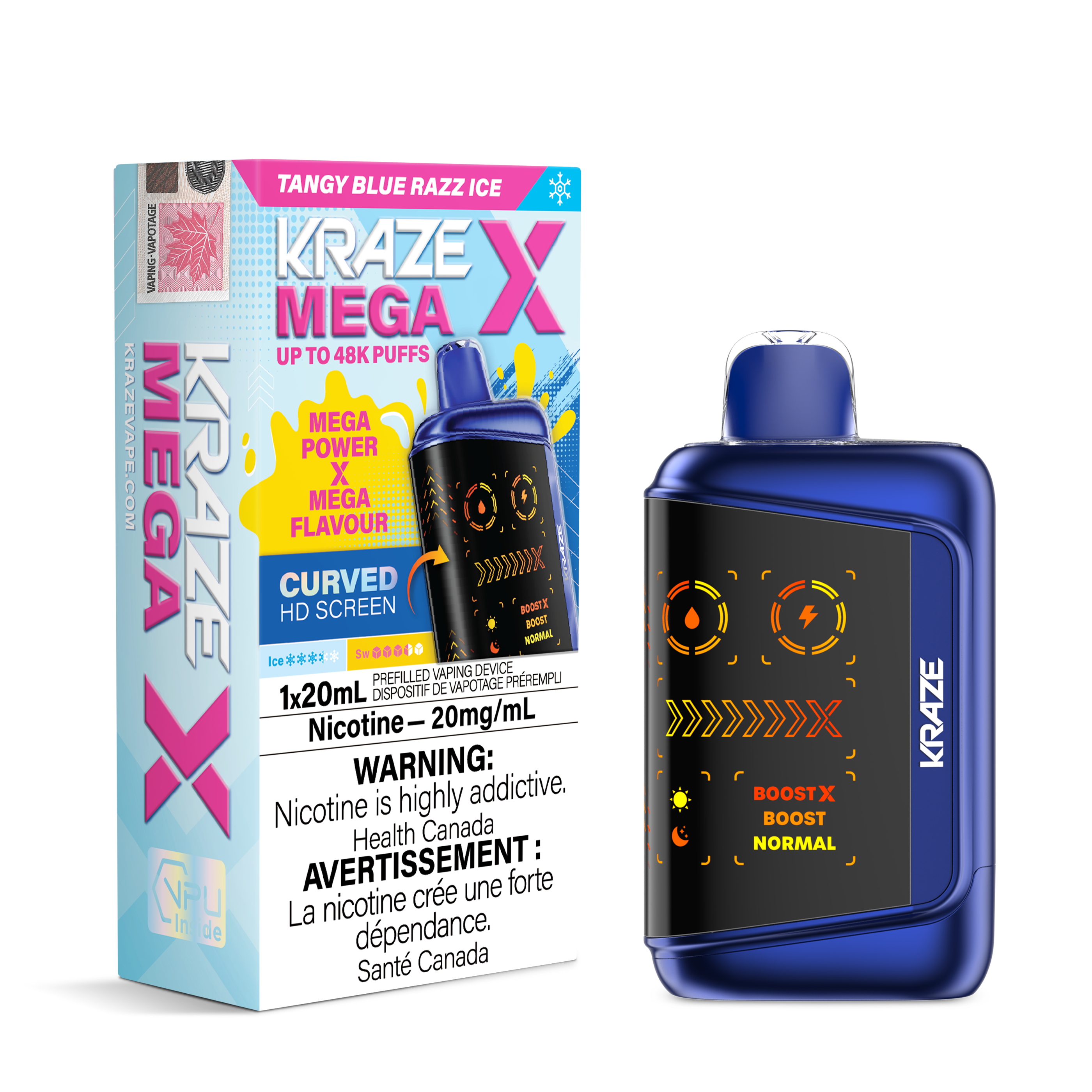 KRAZE MEGA X 48K DISPOSABLE