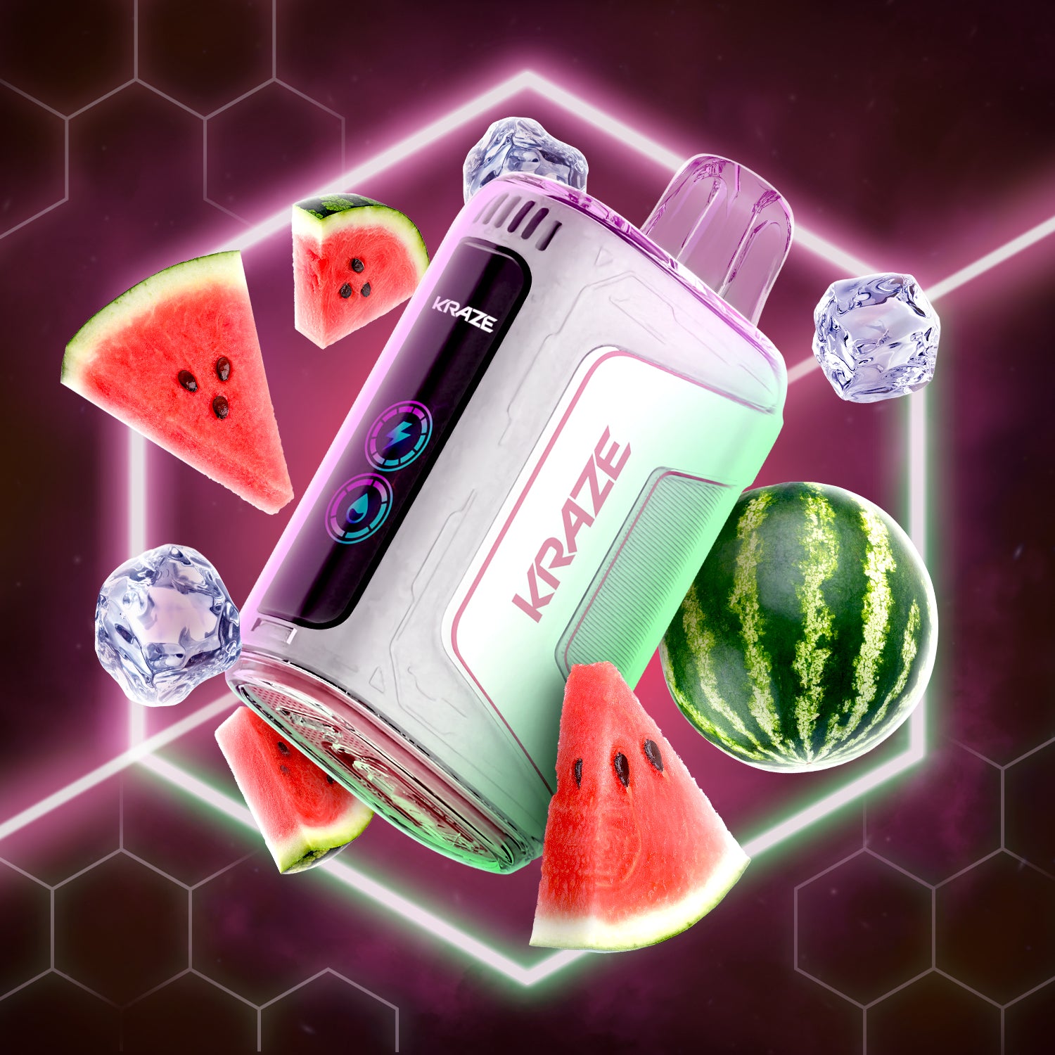 KRAZE HD 7000 WATERMELON ICE