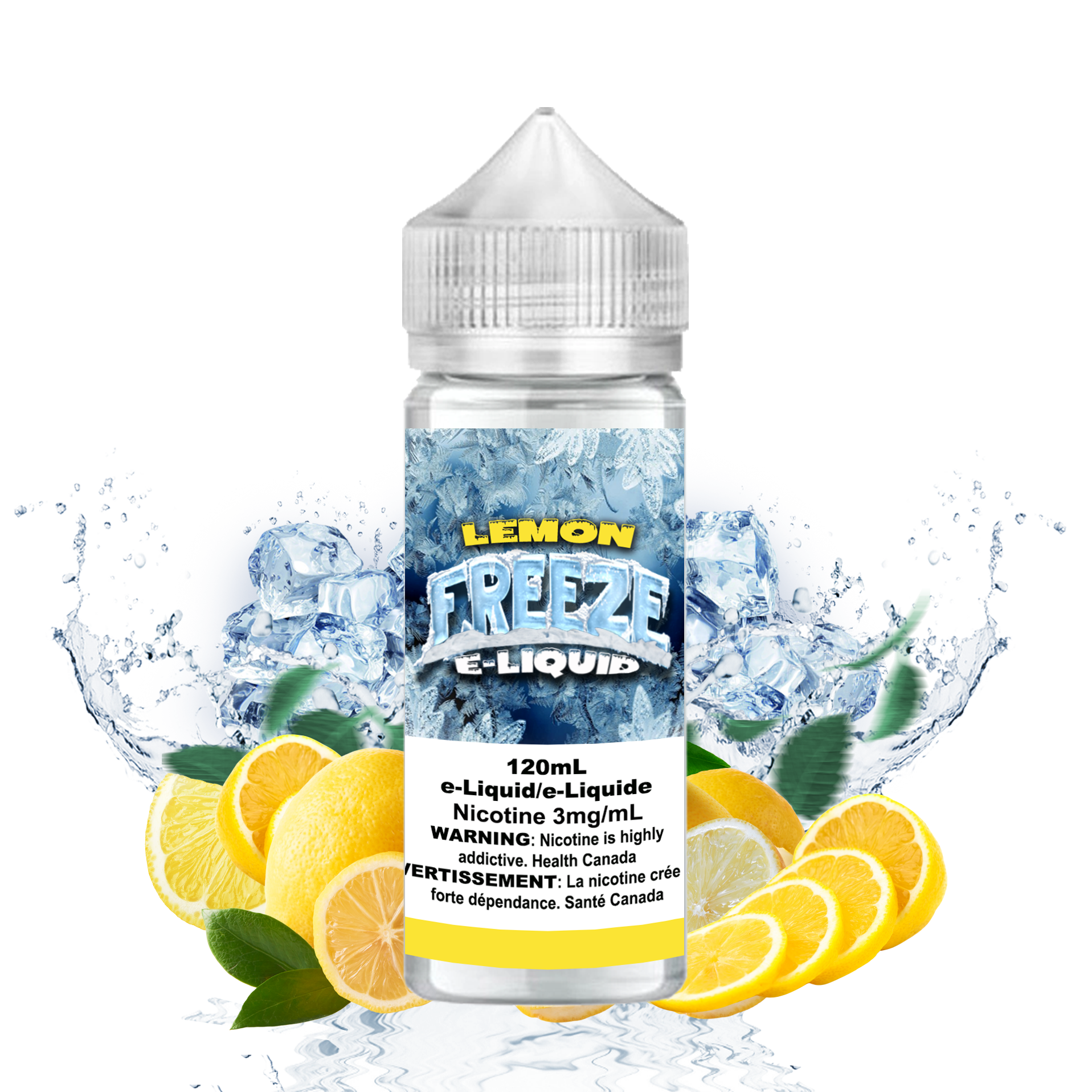 CUSTOM FREEZE - LEMON 120ML