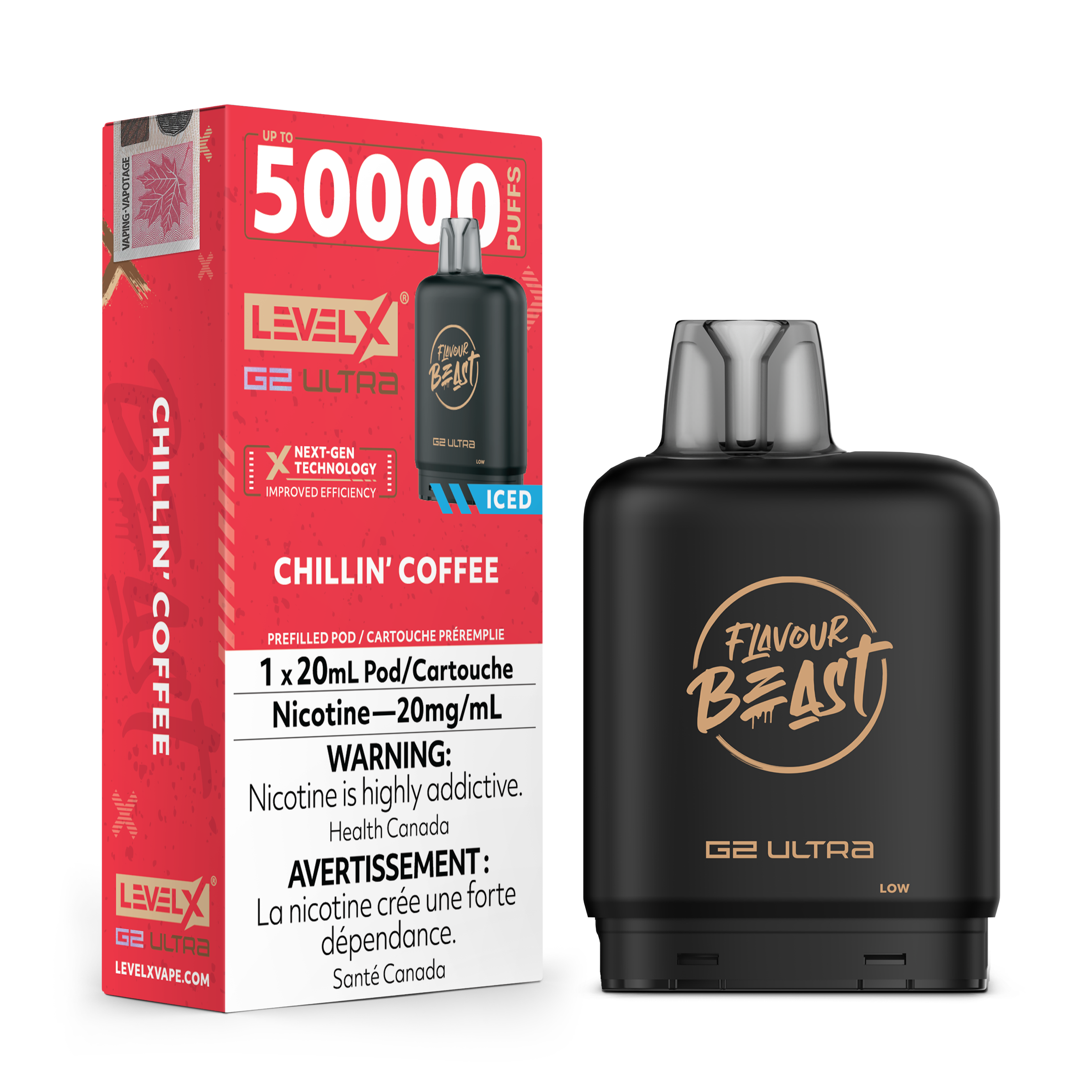 [BC/SK/NL] FLAVOUR BEAST LEVEL X G2 ULTRA POD