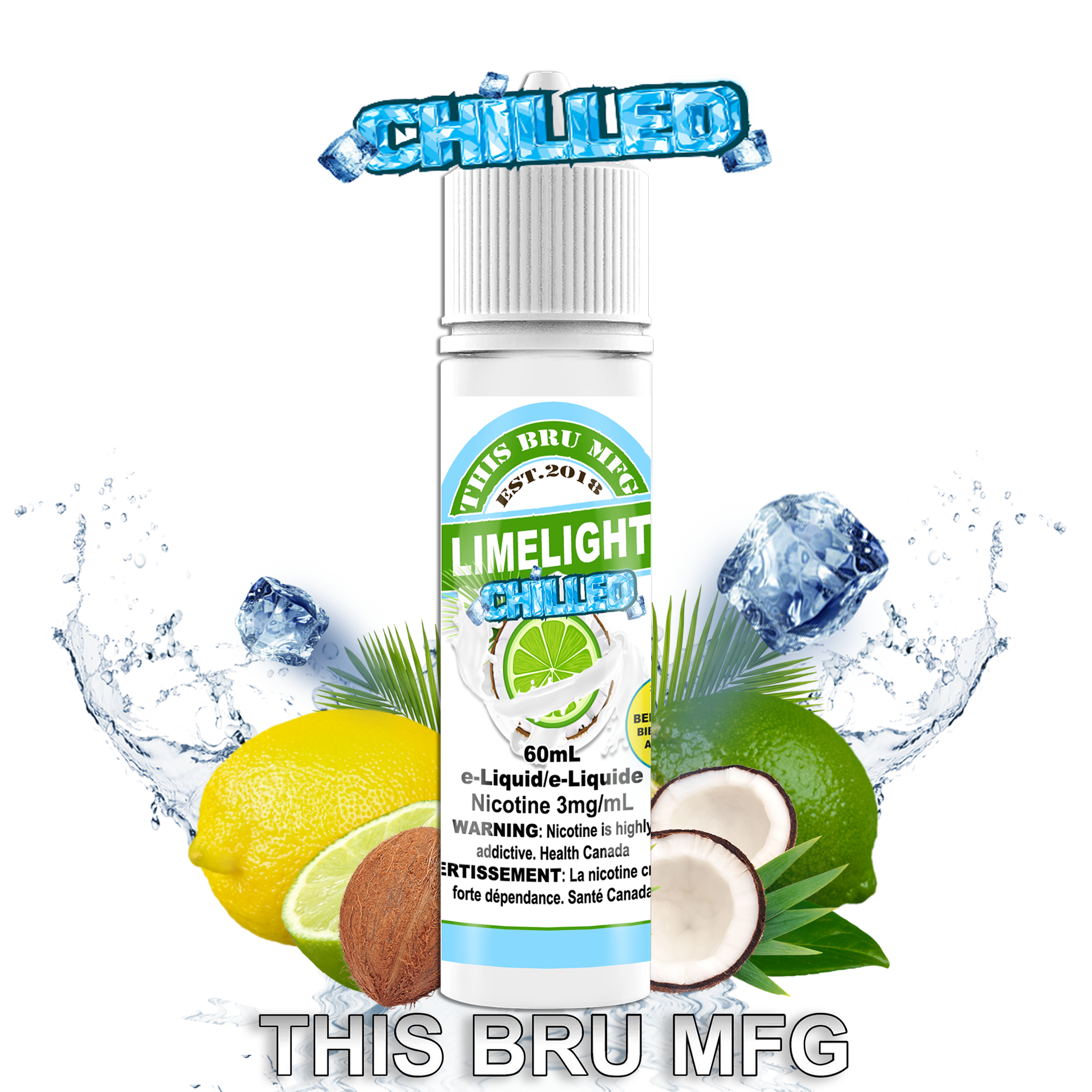 CUSTOM THIS BRU MFG - LIMELIGHT CHILLED 60ML