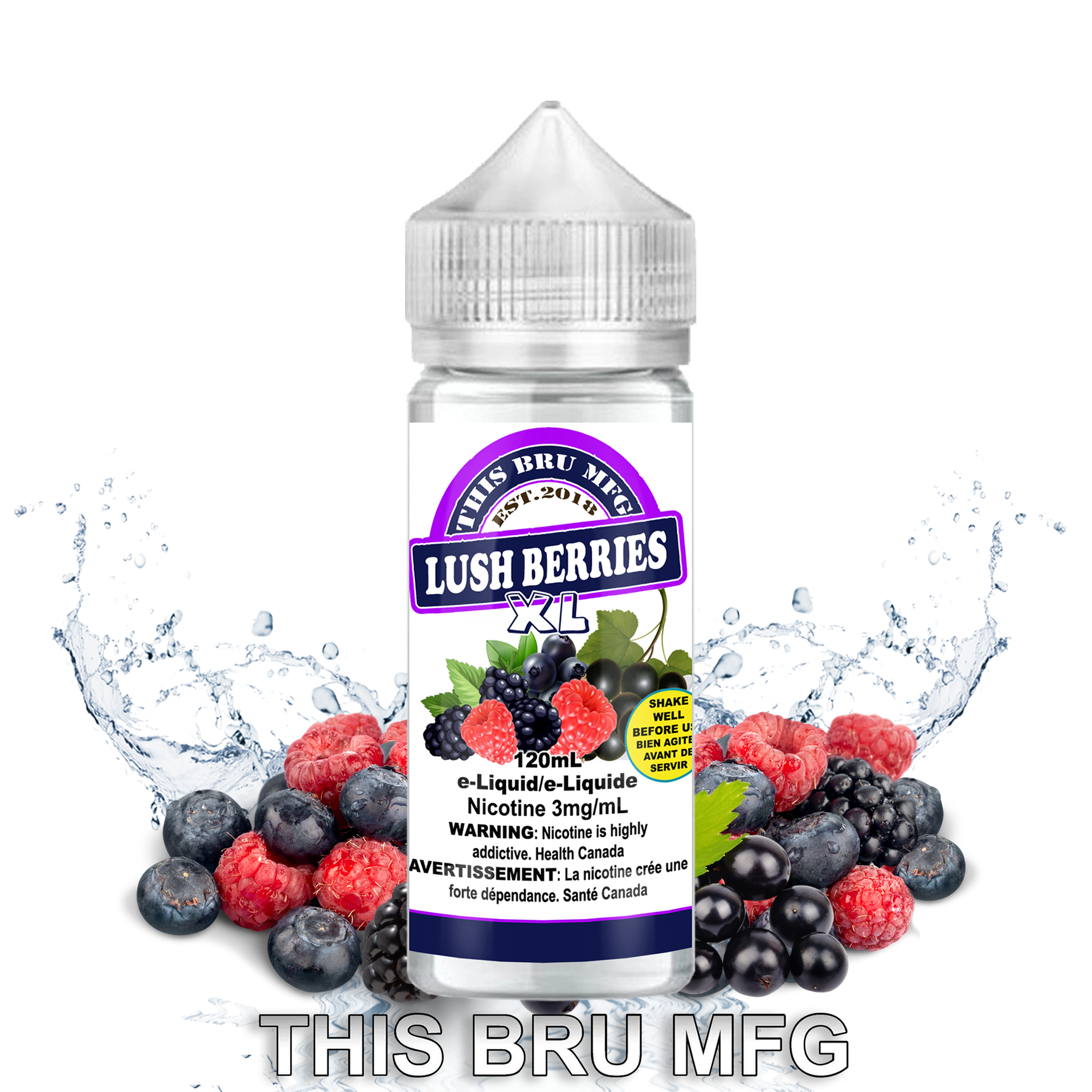 THIS BRU MFG - LUSH BERRIES 120ML