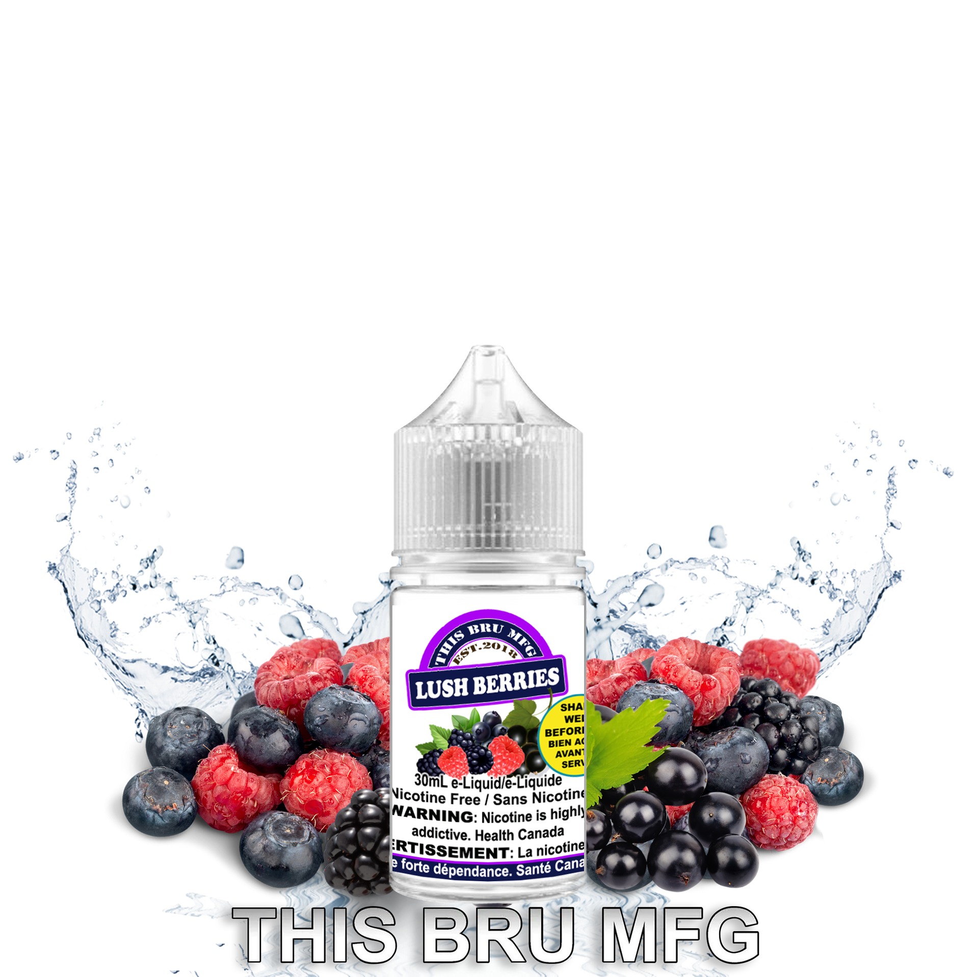 CUSTOM THIS BRU MFG - LUSH BERRIES 30ML