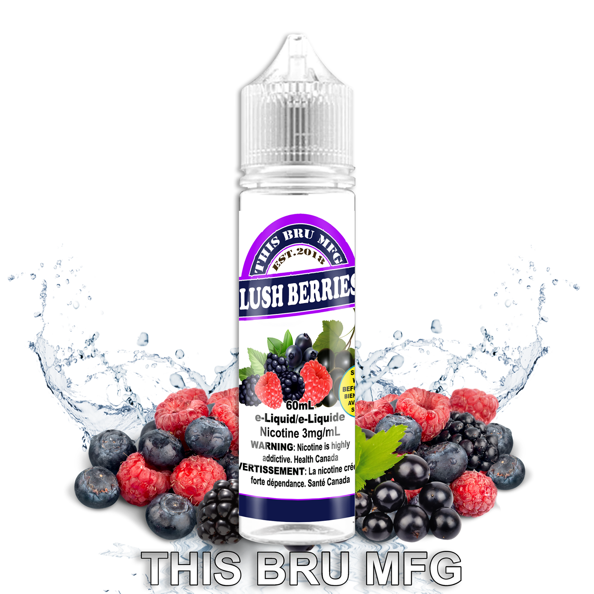 THIS BRU MFG - LUSH BERRIES 60ML