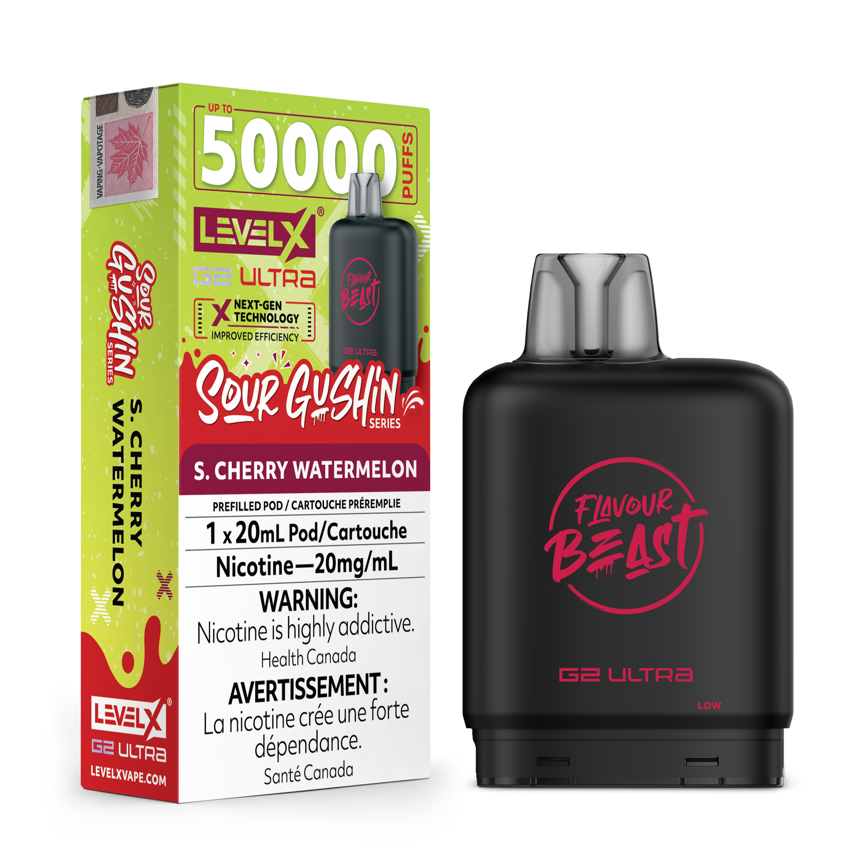 [BC/SK/NL] FLAVOUR BEAST LEVEL X G2 ULTRA POD