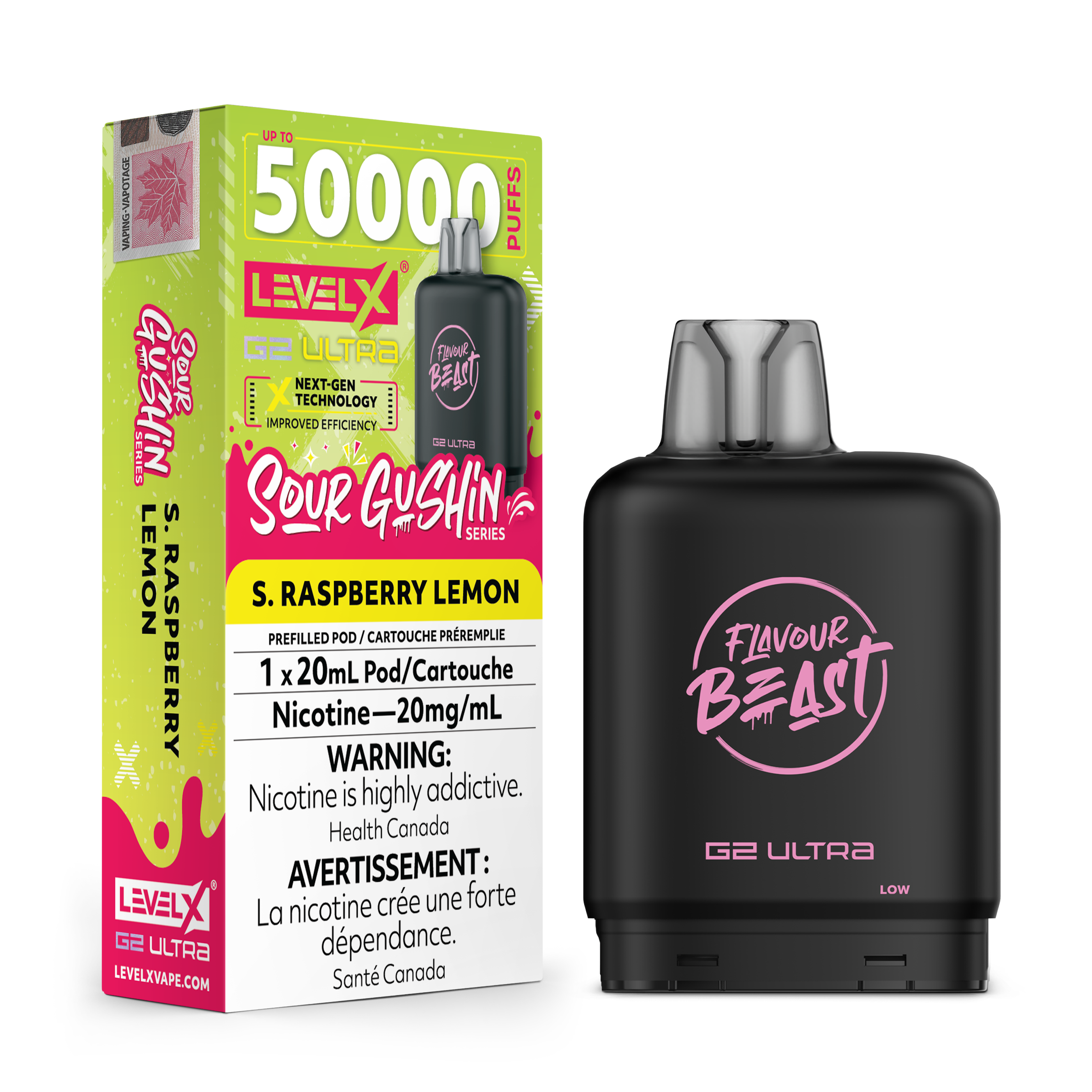 [BC/SK/NL] FLAVOUR BEAST LEVEL X G2 ULTRA POD