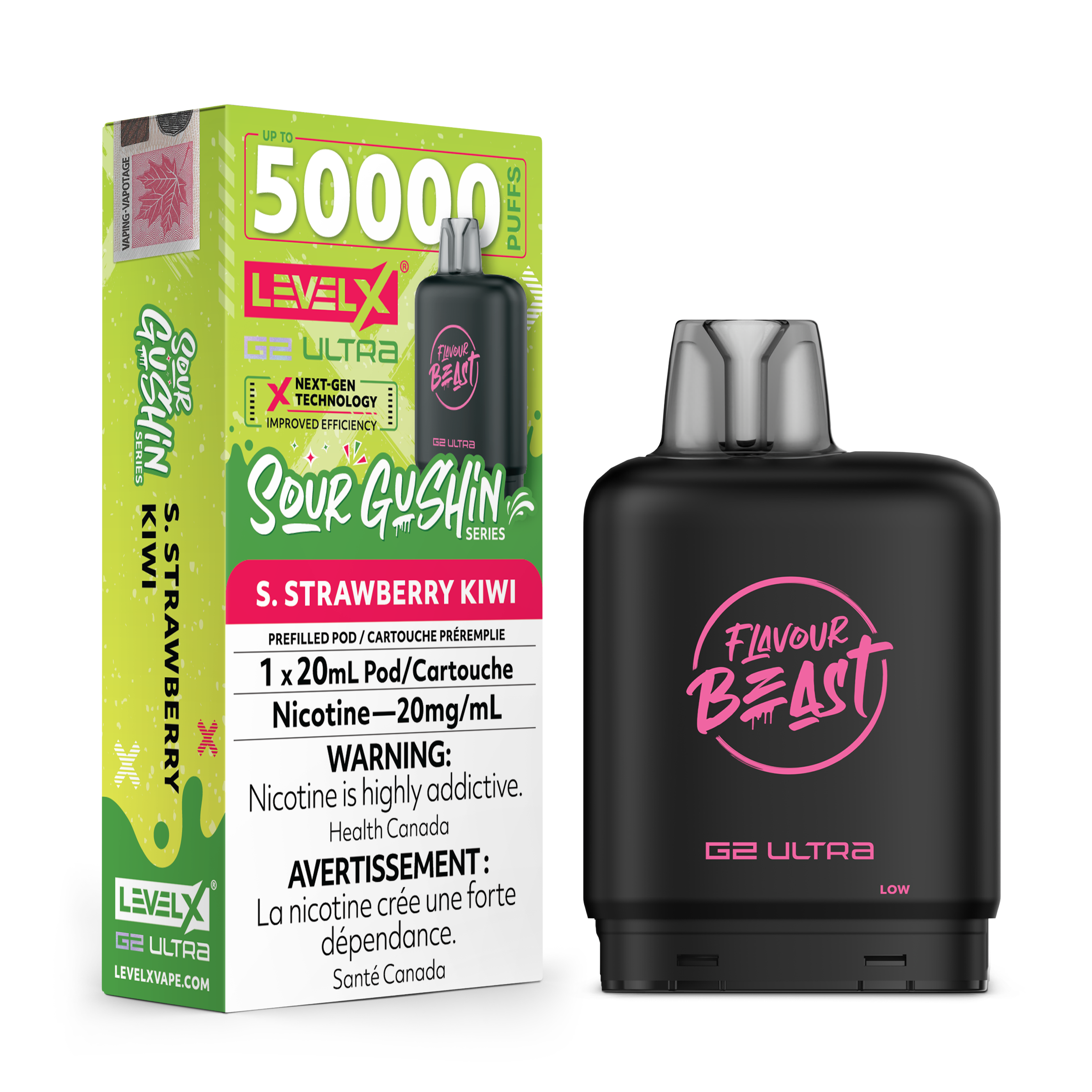 [BC/SK/NL] FLAVOUR BEAST LEVEL X G2 ULTRA POD