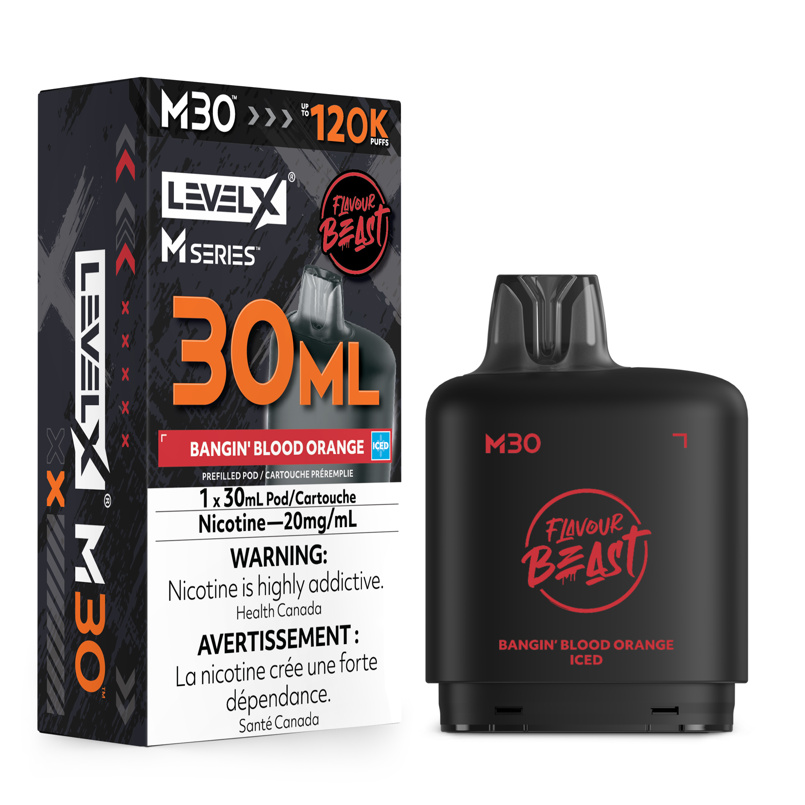 [BC/SK/NL] FLAVOUR BEAST LEVEL X M SERIES M30 120K POD