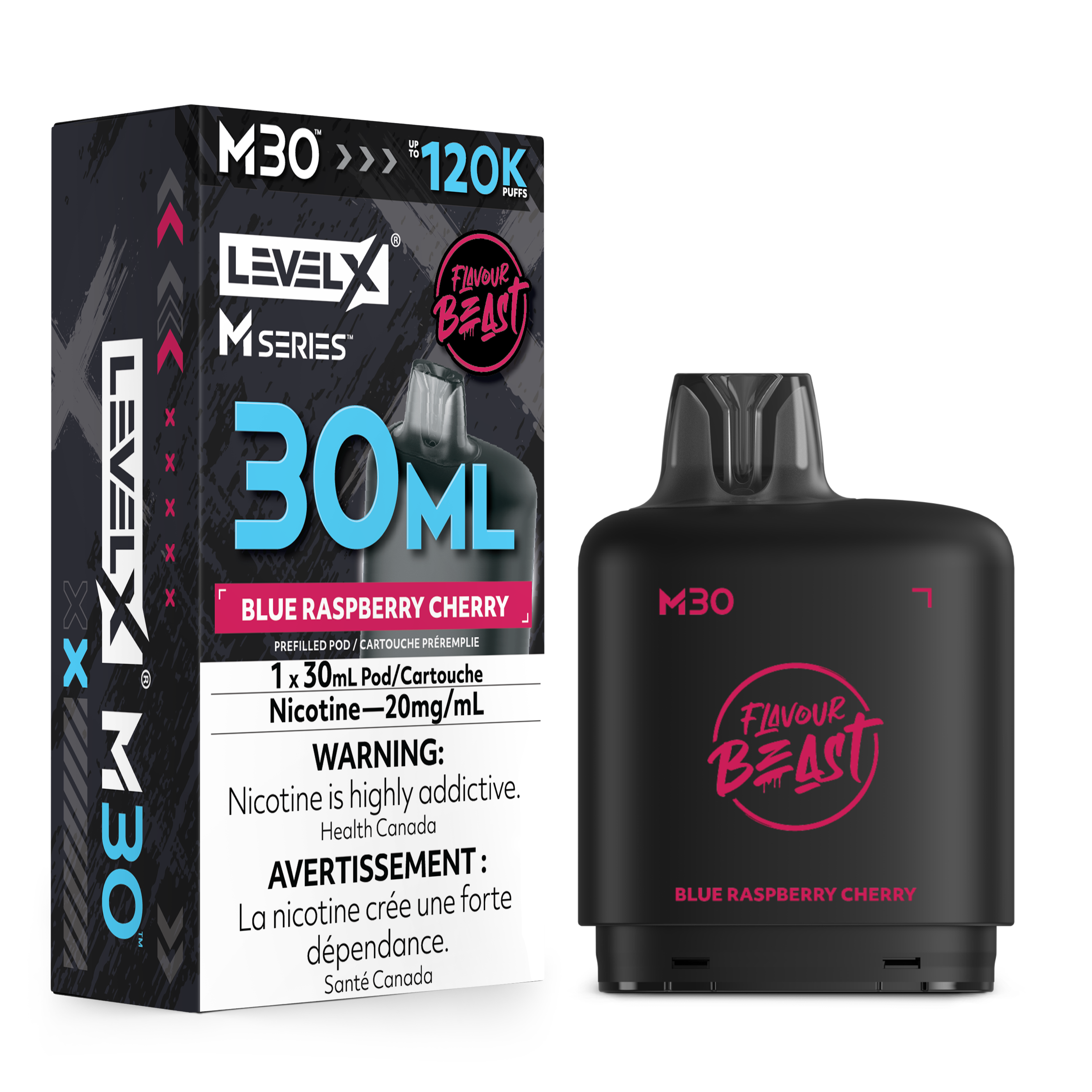 [BC/SK/NL] FLAVOUR BEAST LEVEL X M SERIES M30 120K POD