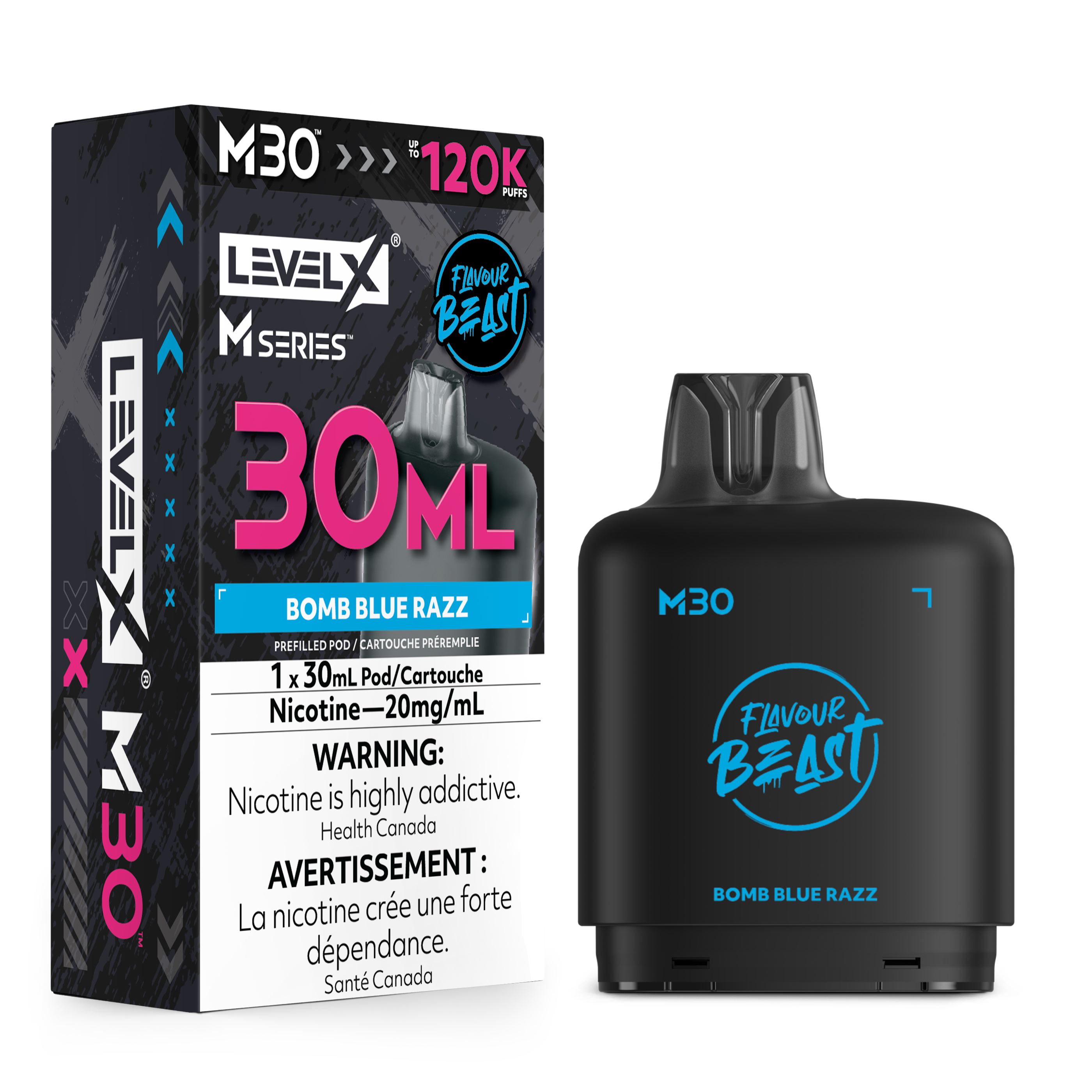 [BC/SK/NL] FLAVOUR BEAST LEVEL X M SERIES M30 120K POD