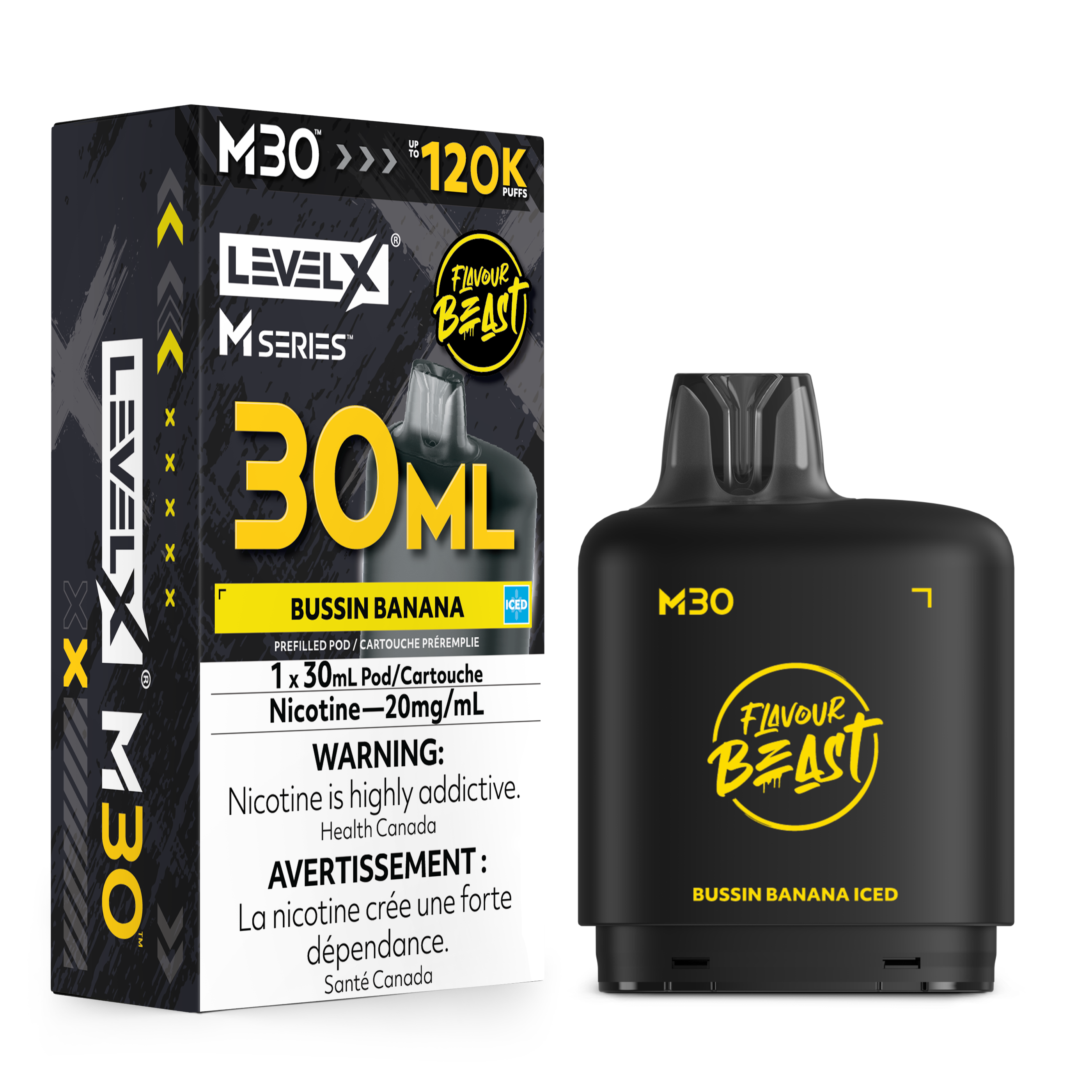 [BC/SK/NL] FLAVOUR BEAST LEVEL X M SERIES M30 120K POD