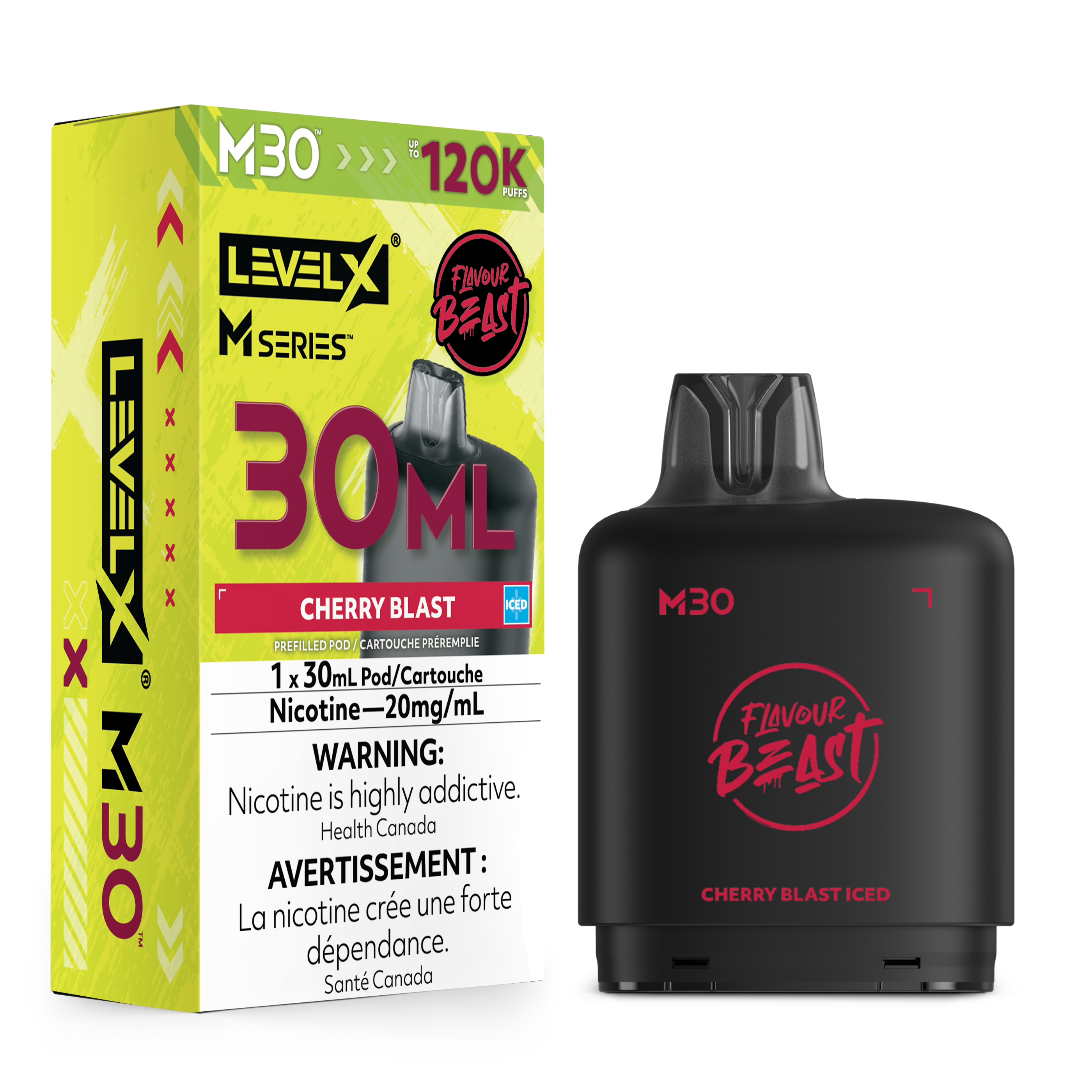[BC/SK/NL] FLAVOUR BEAST LEVEL X M SERIES M30 120K POD