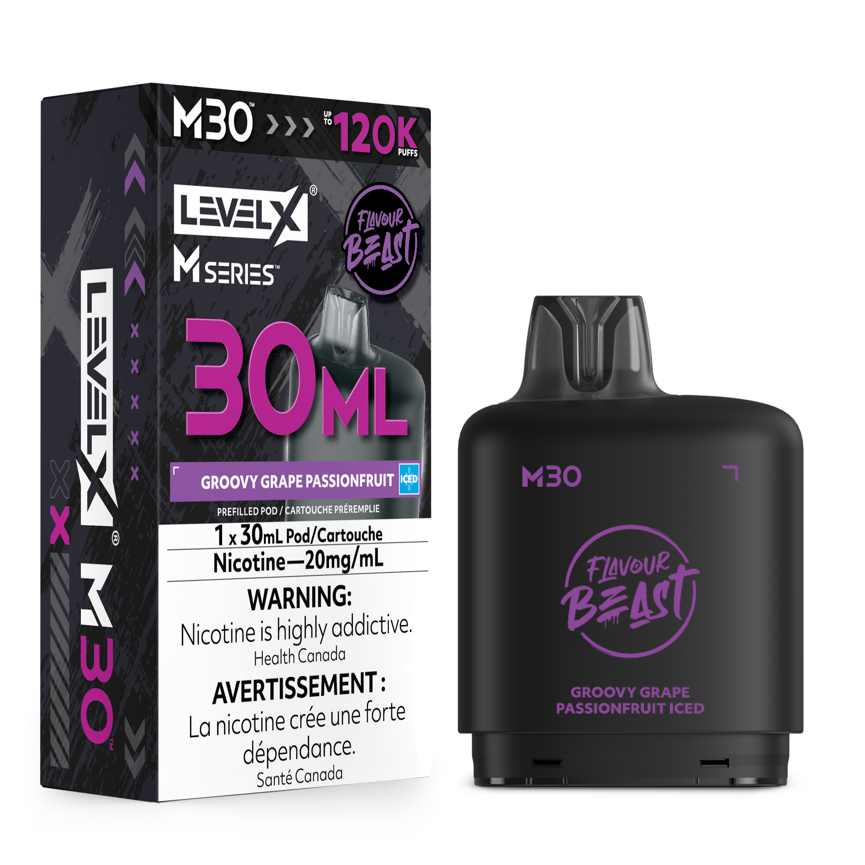 [BC/SK/NL] FLAVOUR BEAST LEVEL X M SERIES M30 120K POD