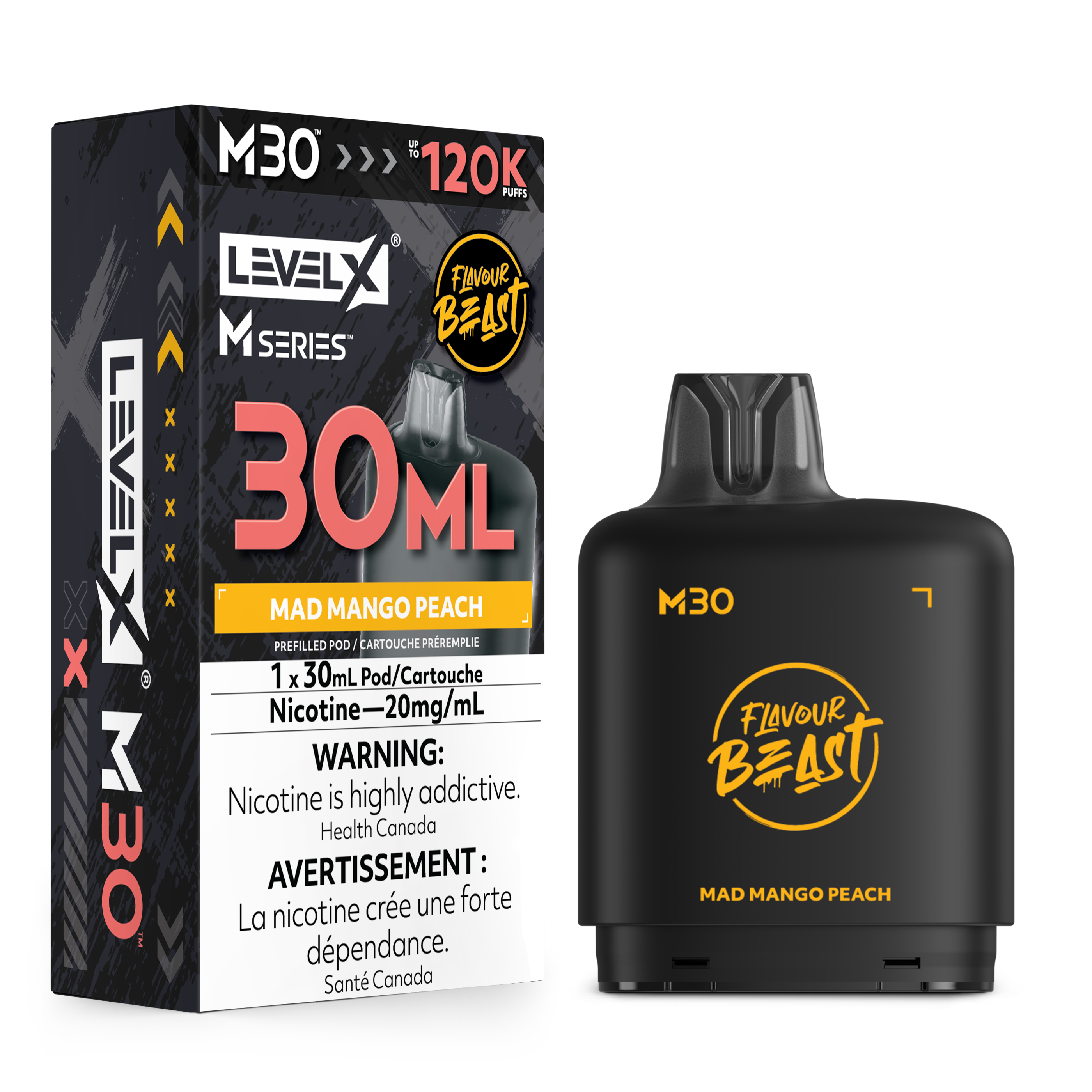 [BC/SK/NL] FLAVOUR BEAST LEVEL X M SERIES M30 120K POD