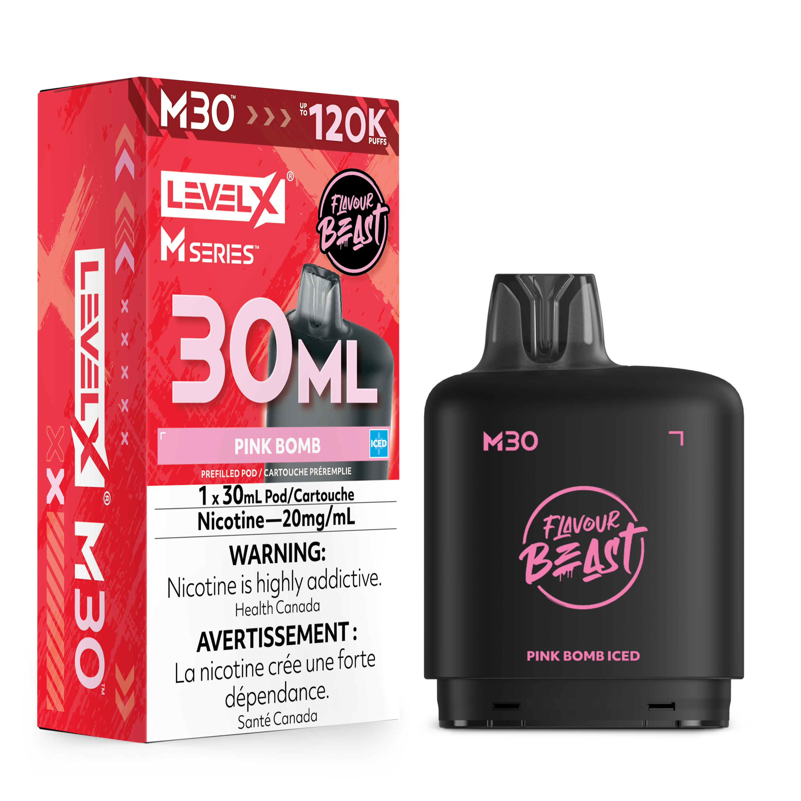 [BC/SK/NL] FLAVOUR BEAST LEVEL X M SERIES M30 120K POD