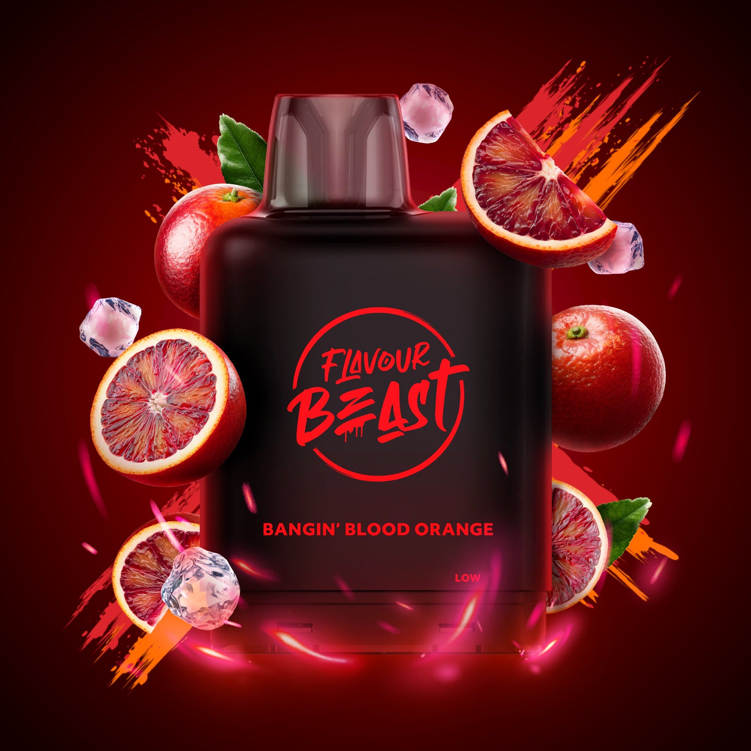 LEVEL X BOOST FLAVOUR BEAST Bangin' Blood Orange Ice 20MG