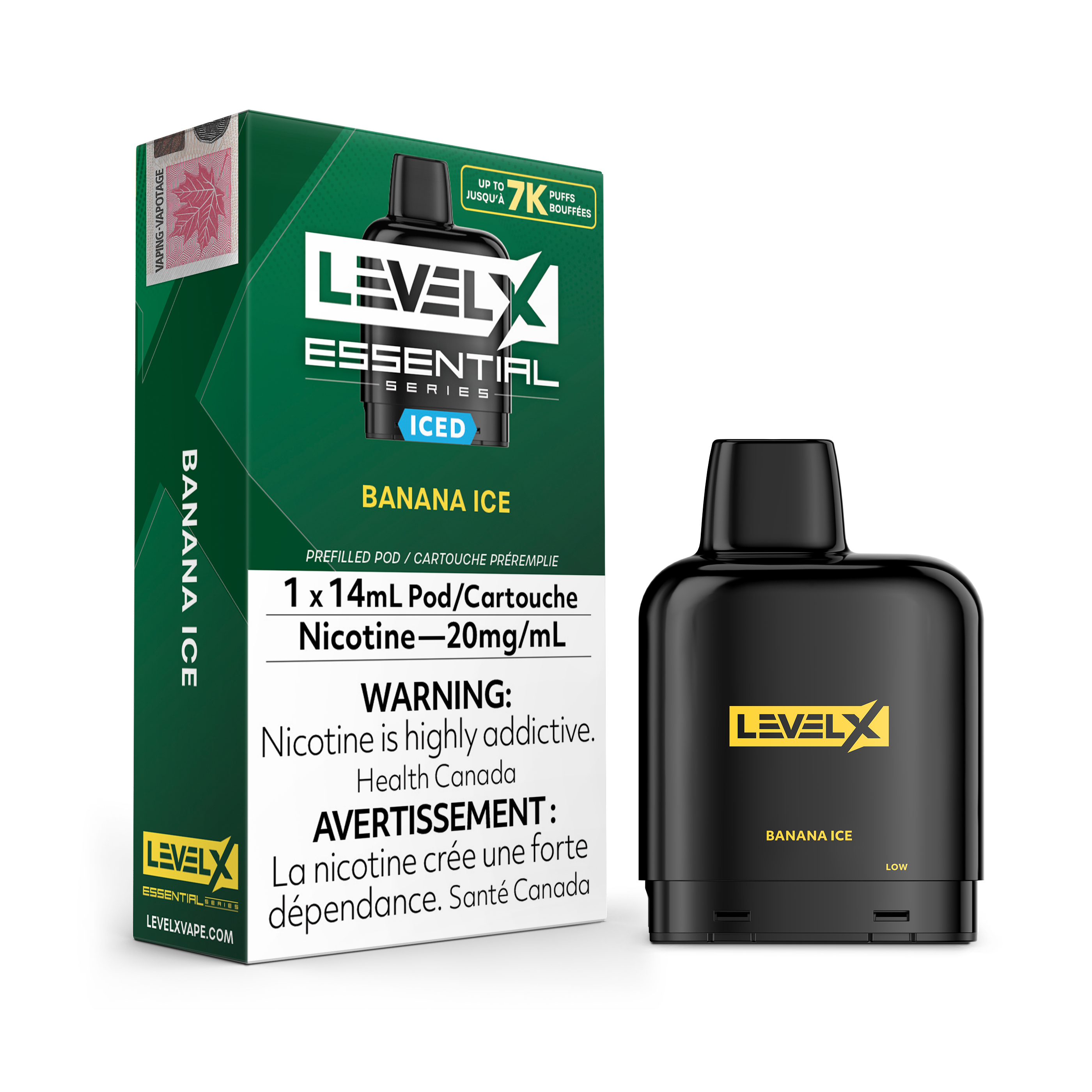 LEVEL X ESSENTIAL Banana 20MG