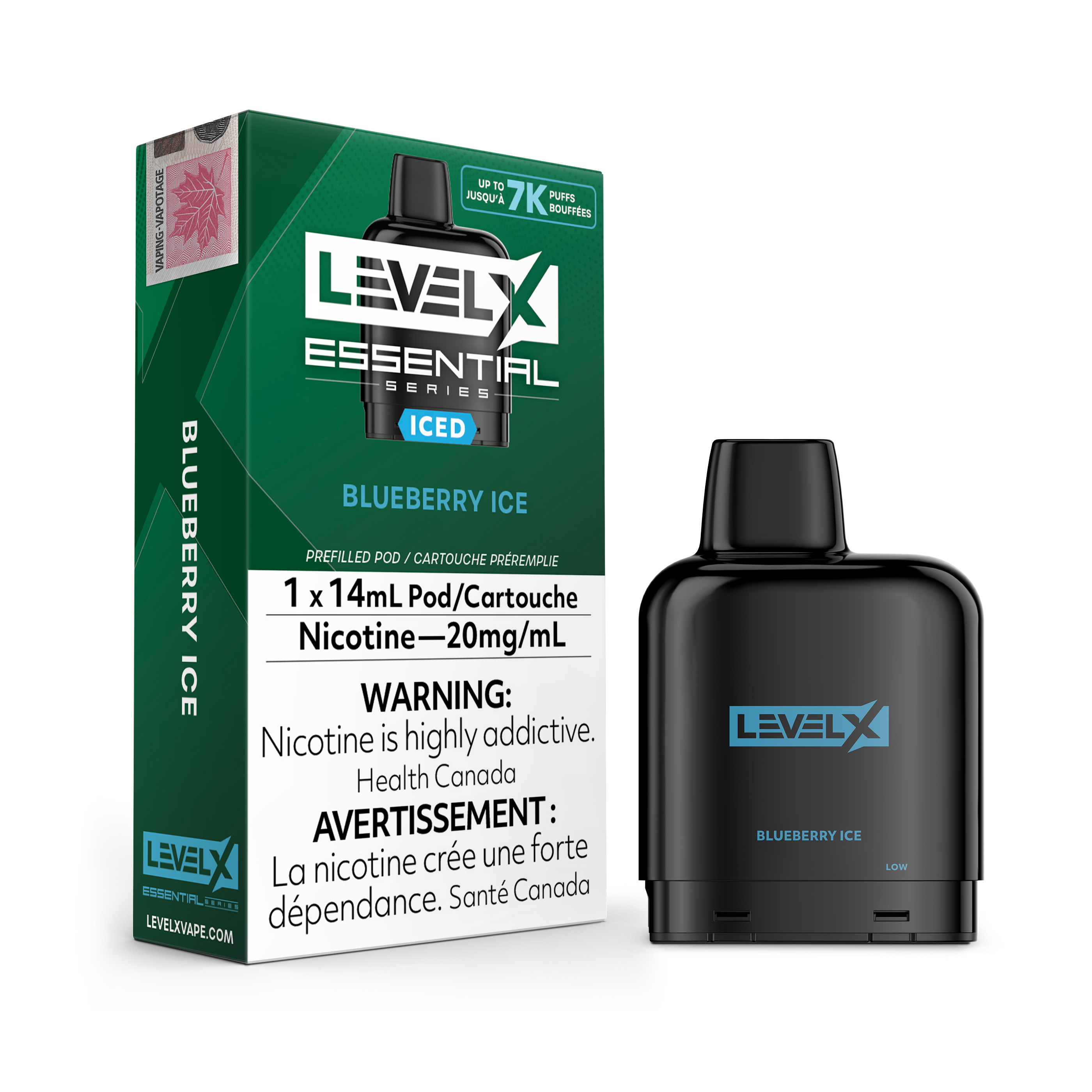 LEVEL X ESSENTIAL Blueberry Ice 20MG