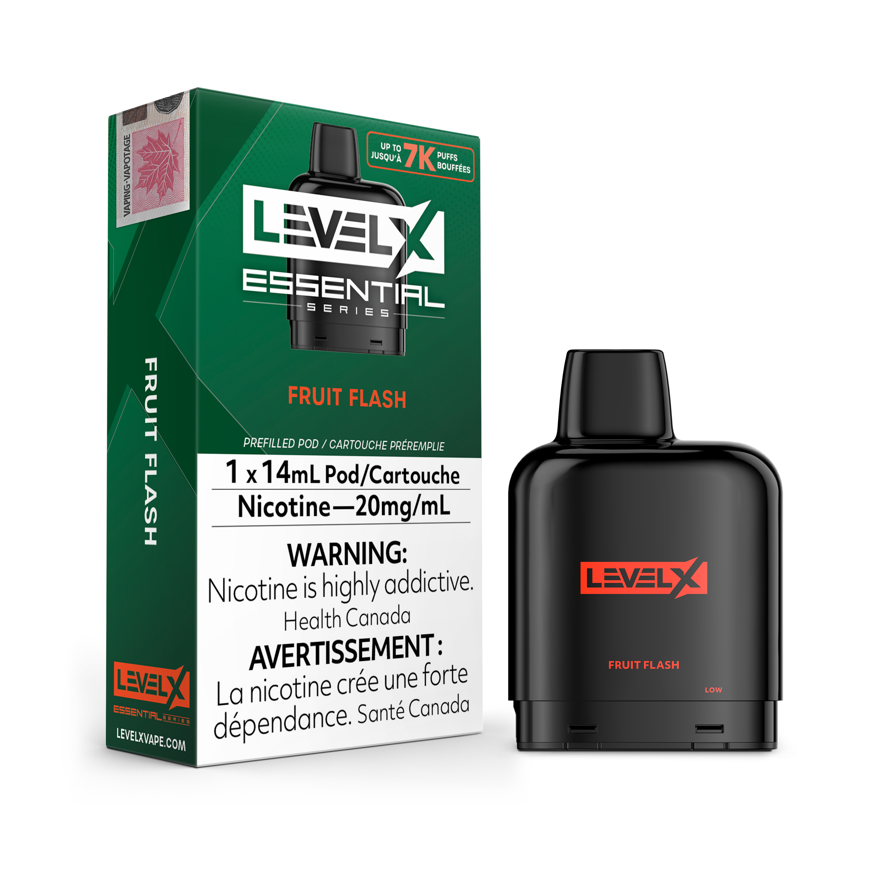 LEVEL X ESSENTIAL Fruit Flash 20MG