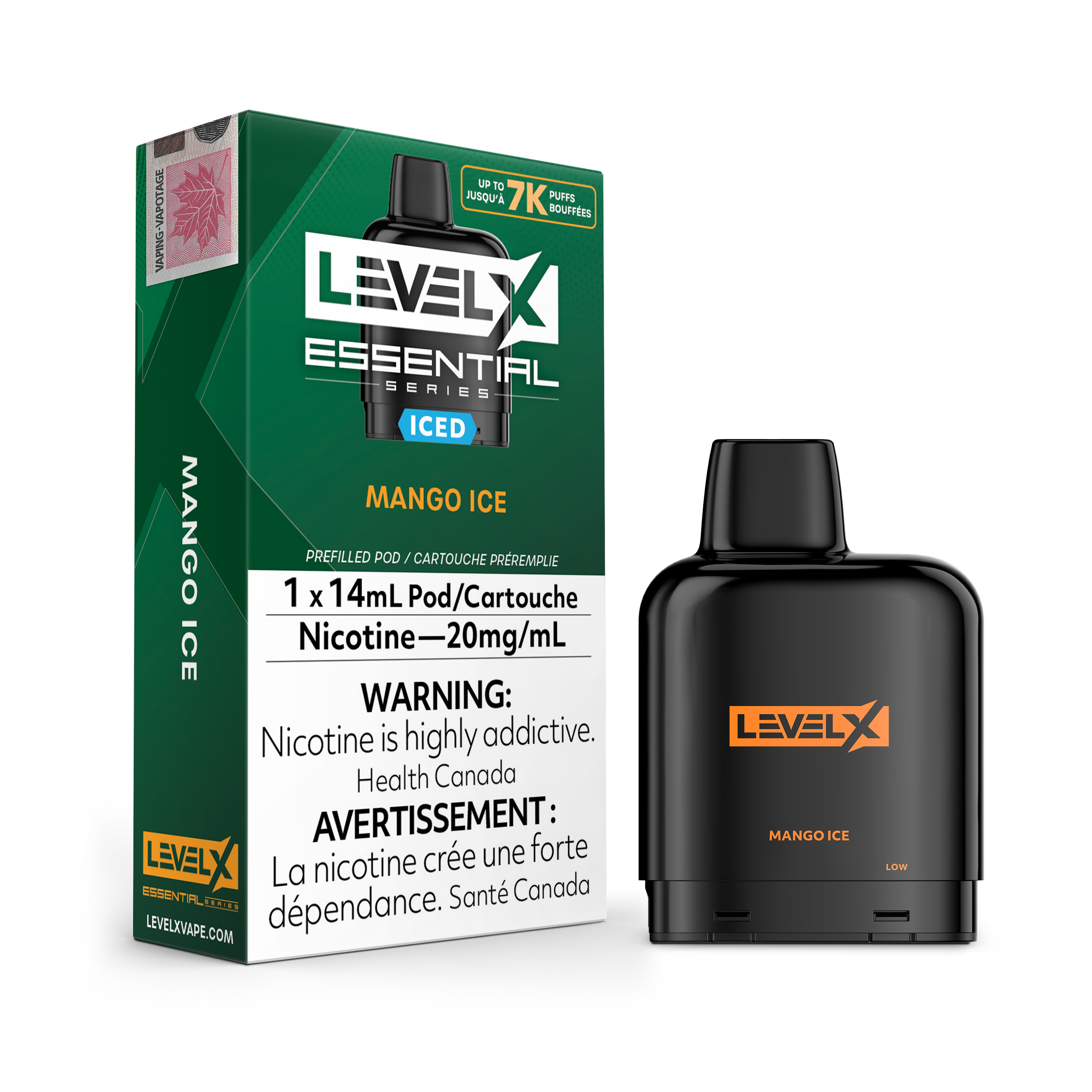 LEVEL X ESSENTIAL Mango Ice 20MG