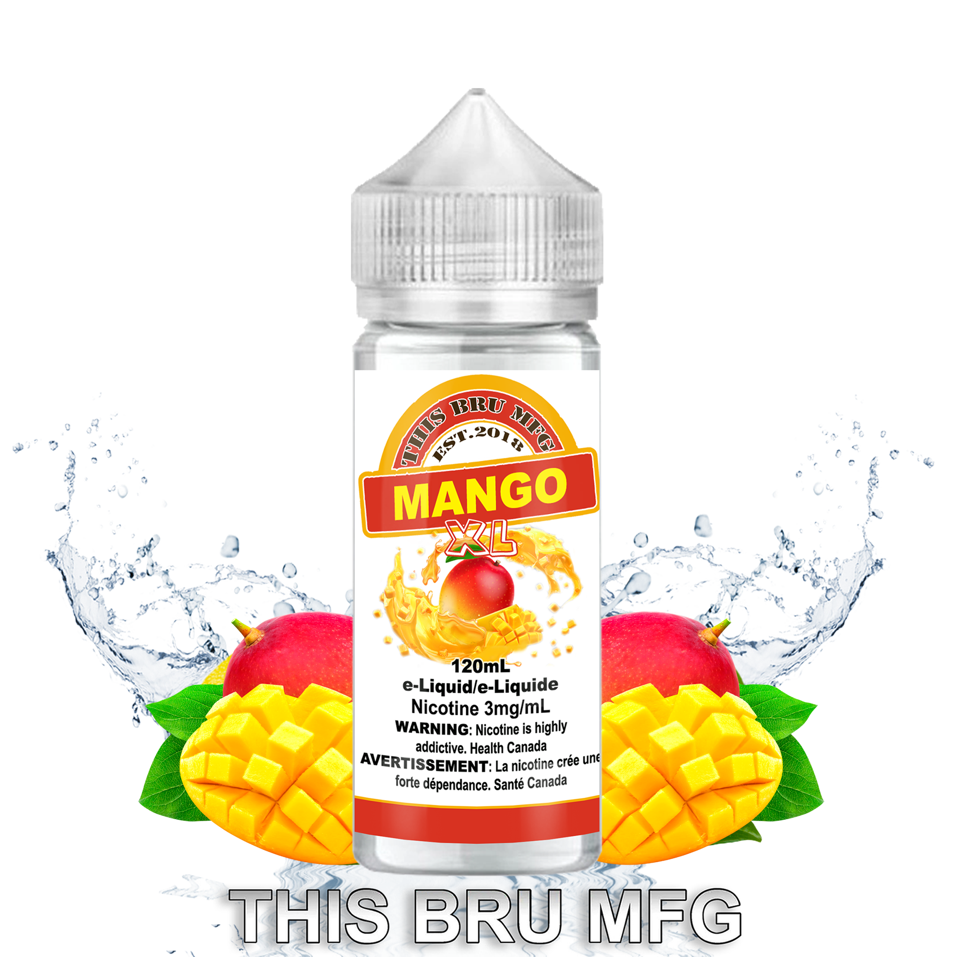 CUSTOM THIS BRU MFG - MANGO 120ML