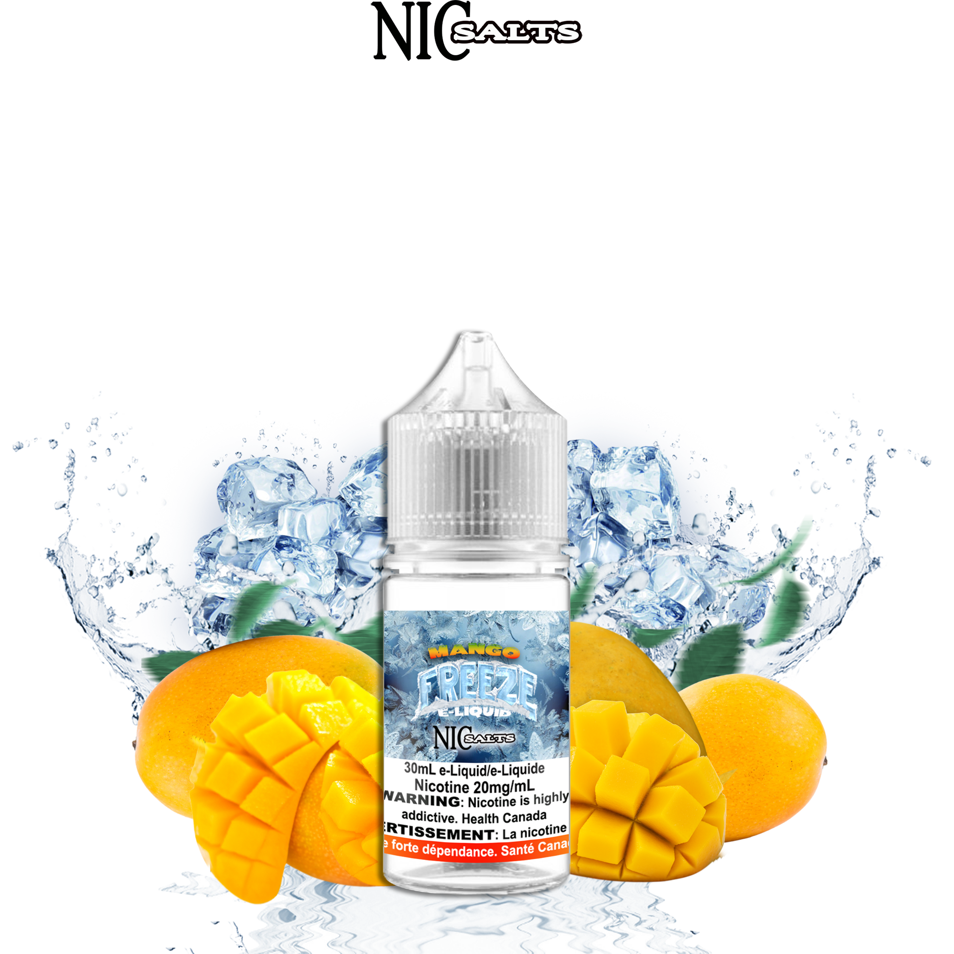 CUSTOM FREEZE SALT - MANGO 30ML