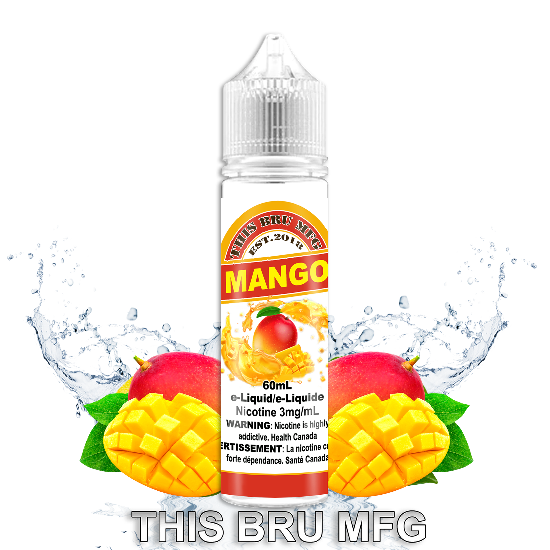 CUSTOM THIS BRU MFG - MANGO 60ML