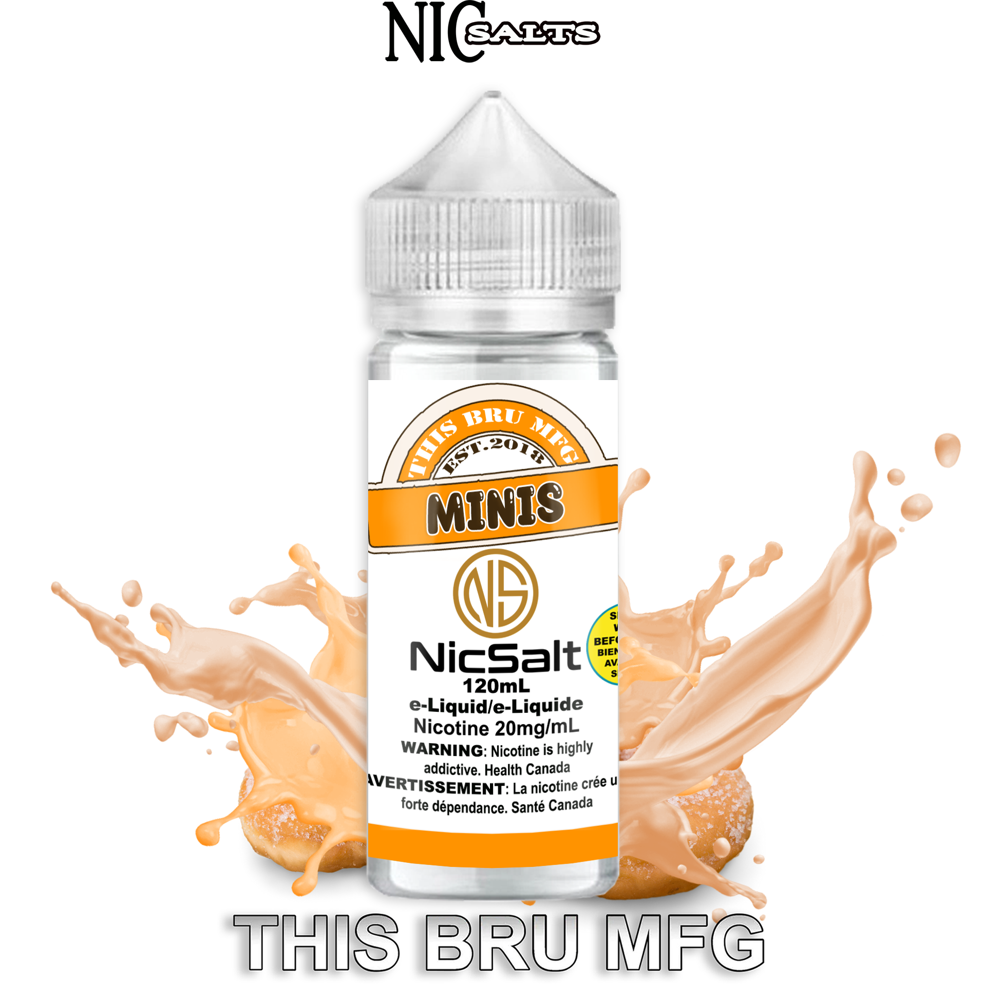 CUSTOM THIS BRU MFG SALT - MINIS 120ML