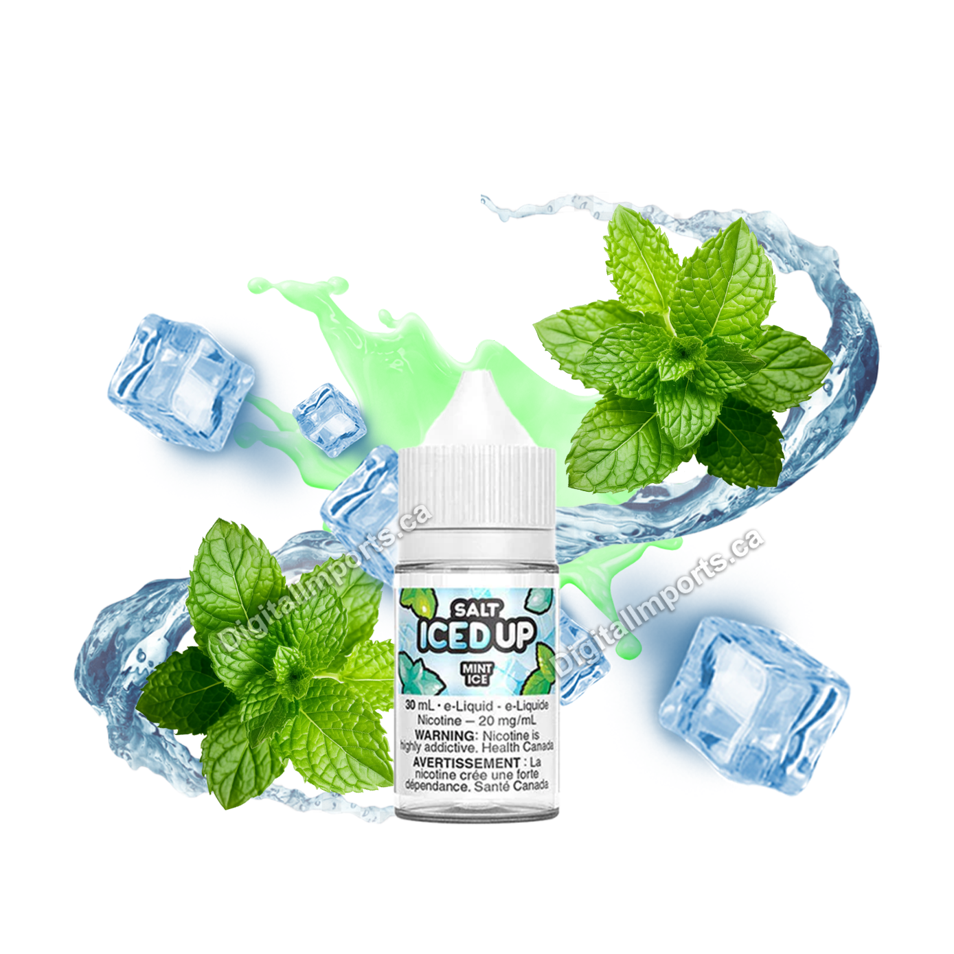 [BC/SK/NL/NS] ICED UP SALT - MINT ICE
