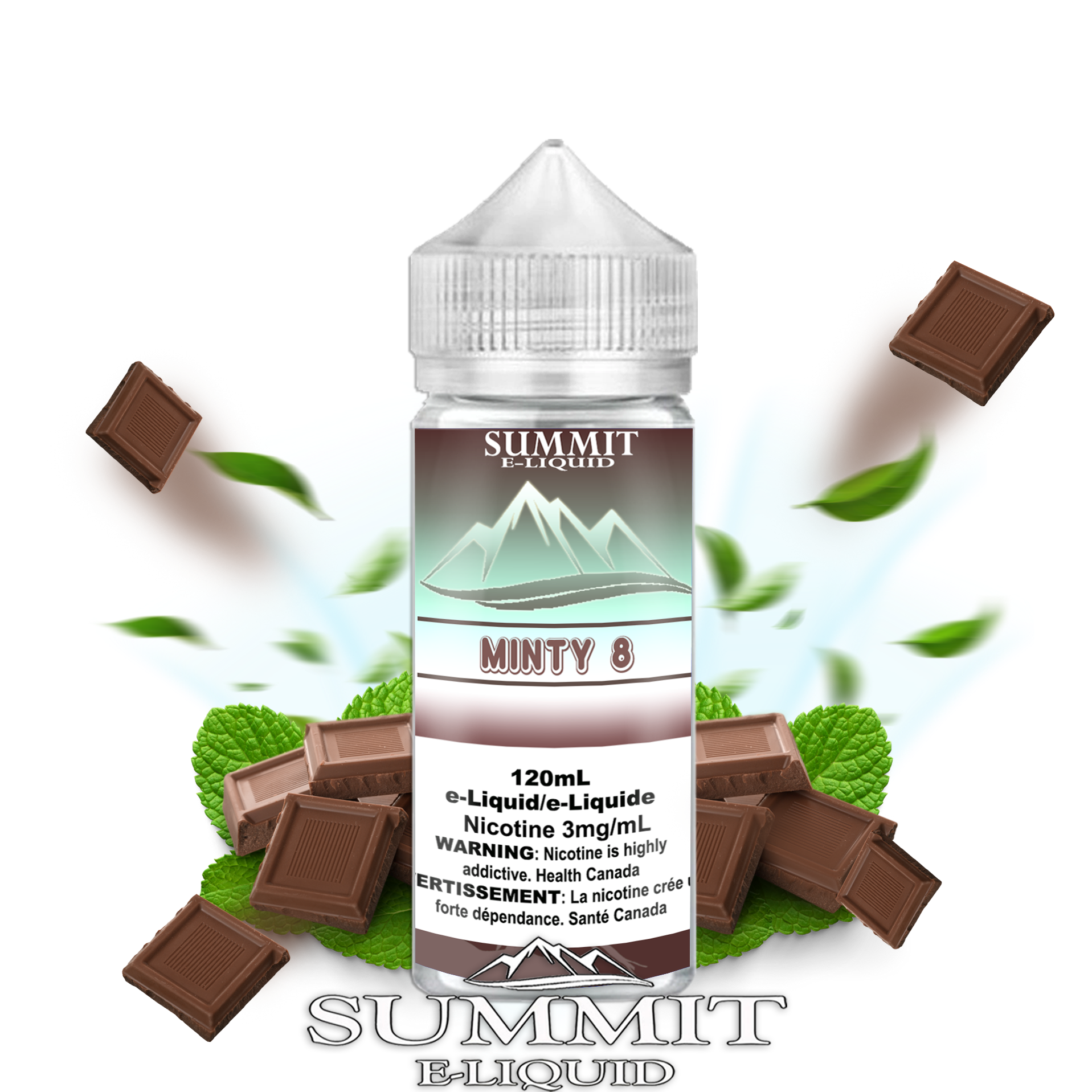 CUSTOM SUMMIT - MINTY 8 120ML