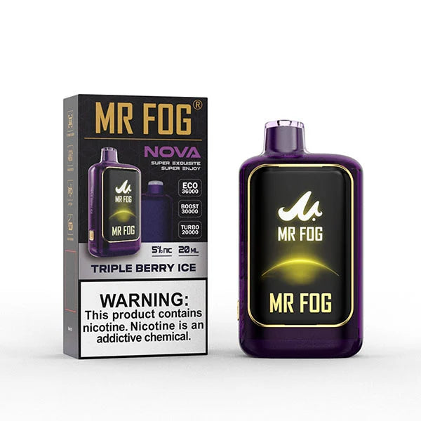 MR. FOG NOVA 36K TRIPLE BERRY ICE 20MG