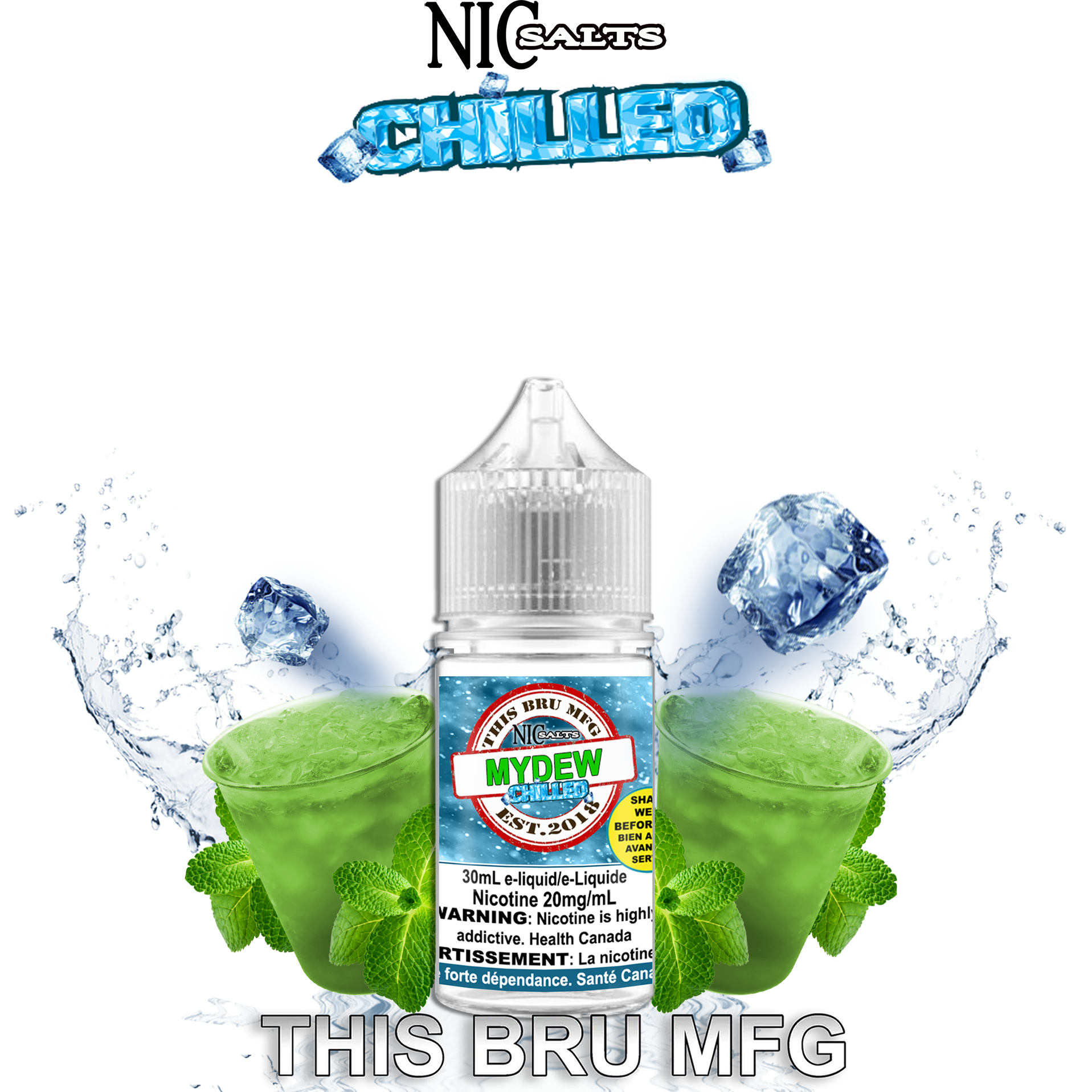 THIS BRU MFG - MY DEW CHILLED SALT 30ML