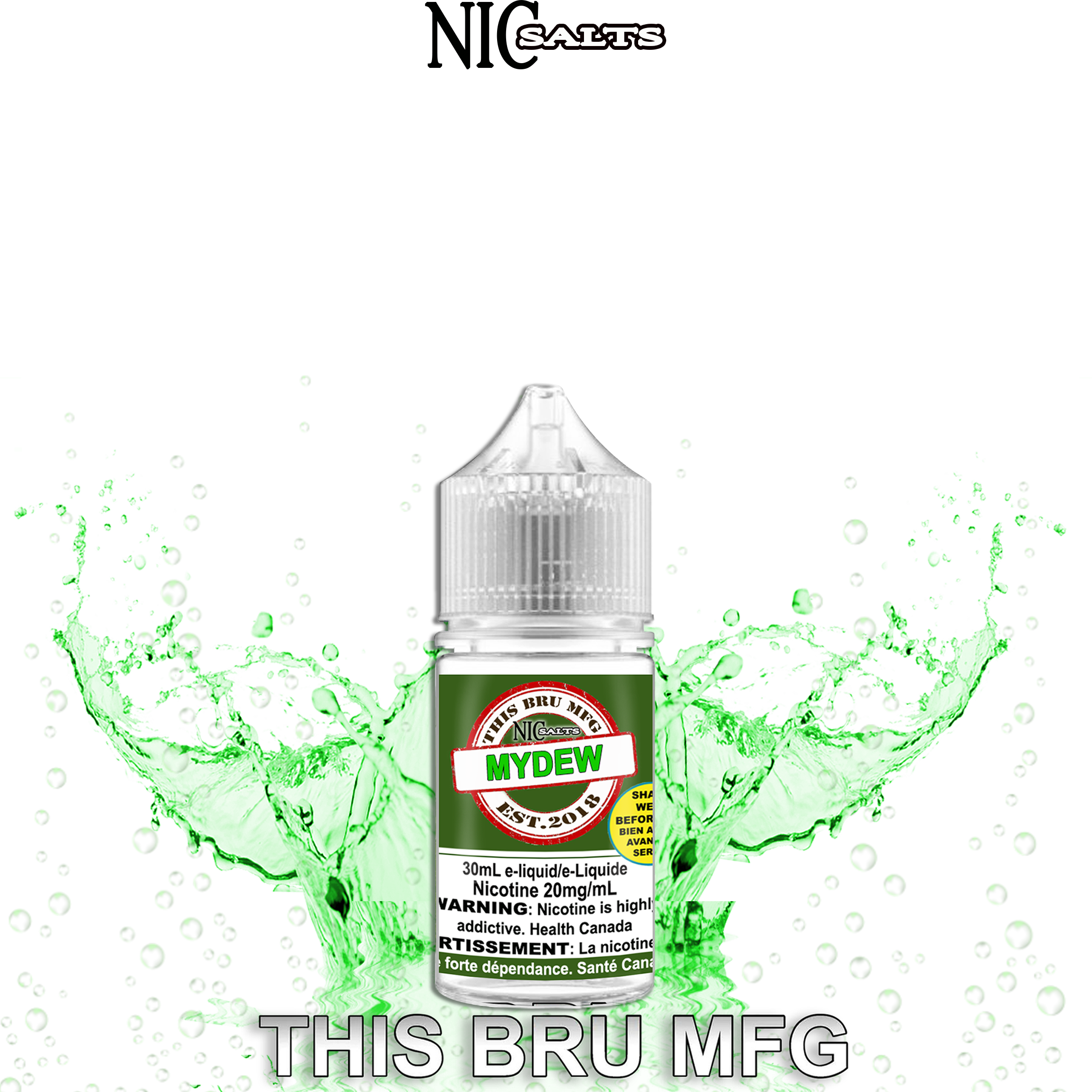 THIS BRU MFG - MY DEW SALT 30ML