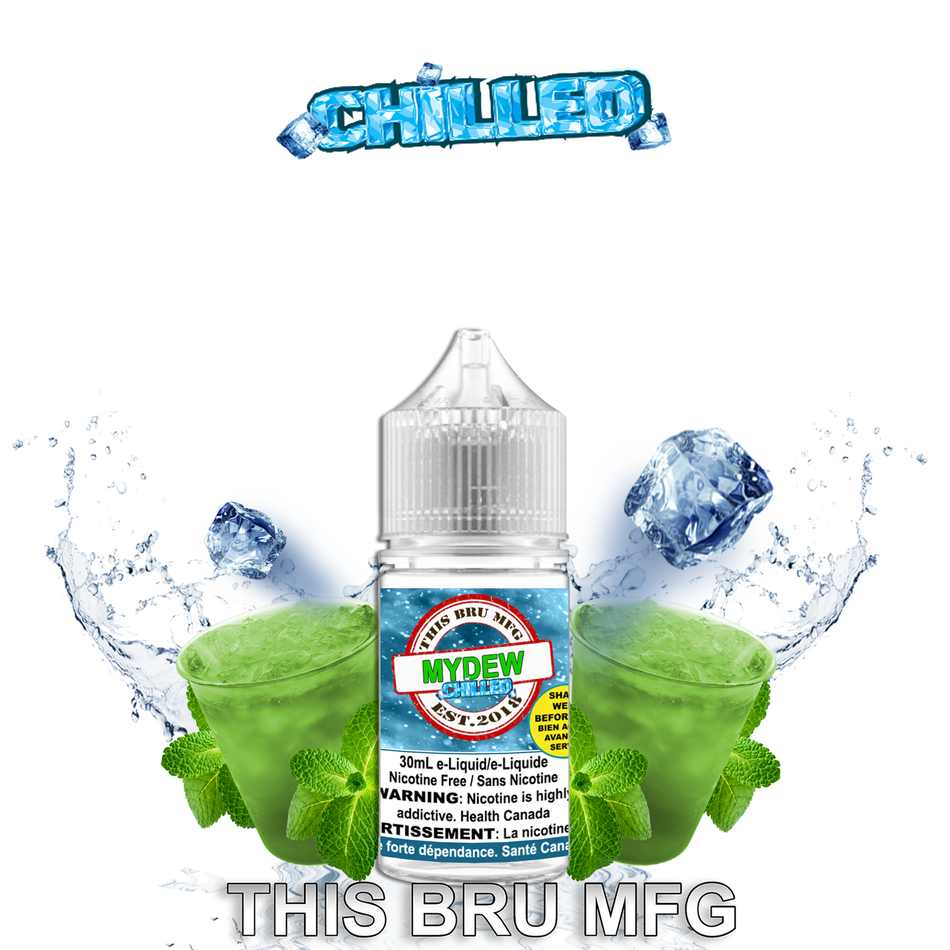 CUSTOM THIS BRU MFG - MY DEW CHILLED 30ML