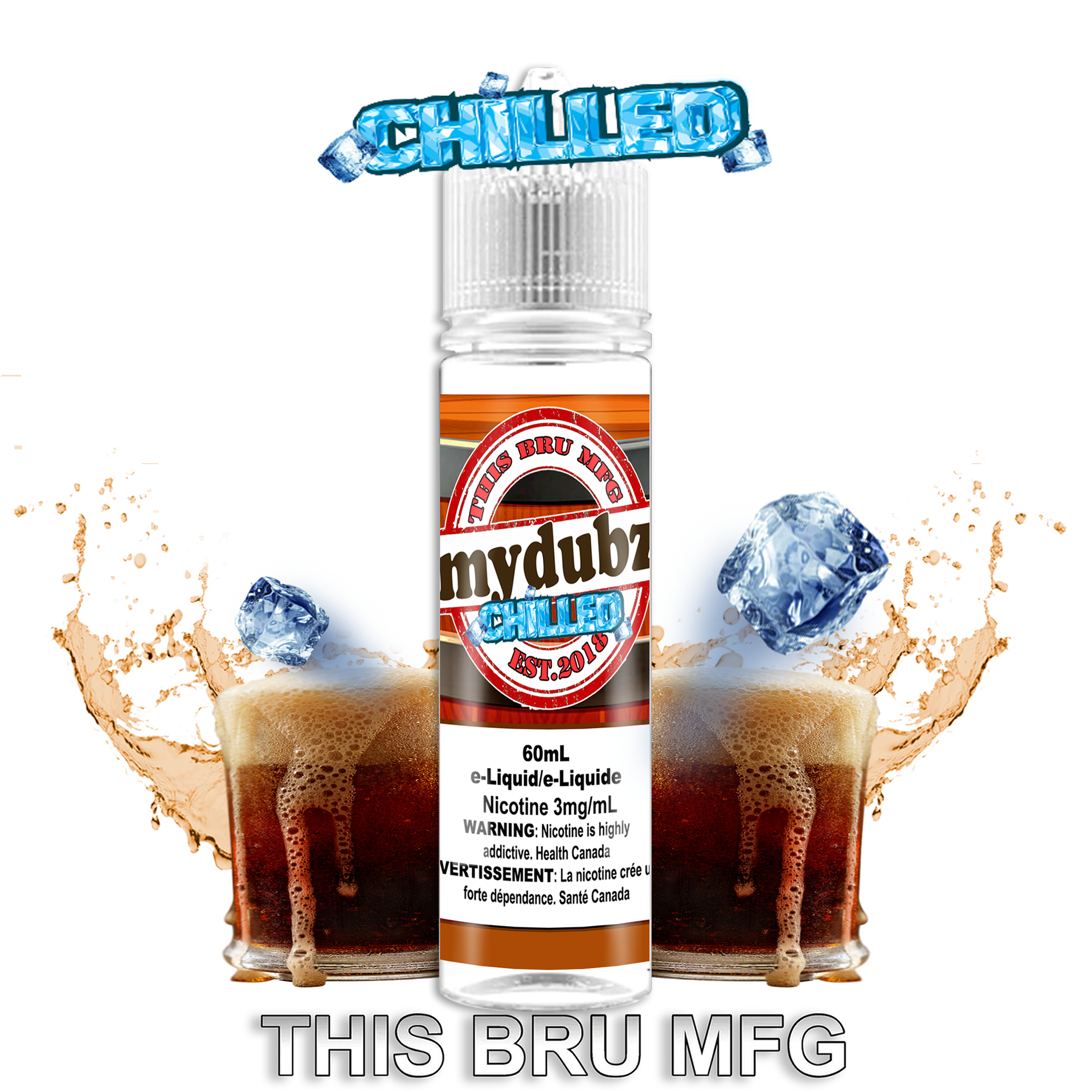 THIS BRU MFG - MY DUBZ CHILLED 60ML