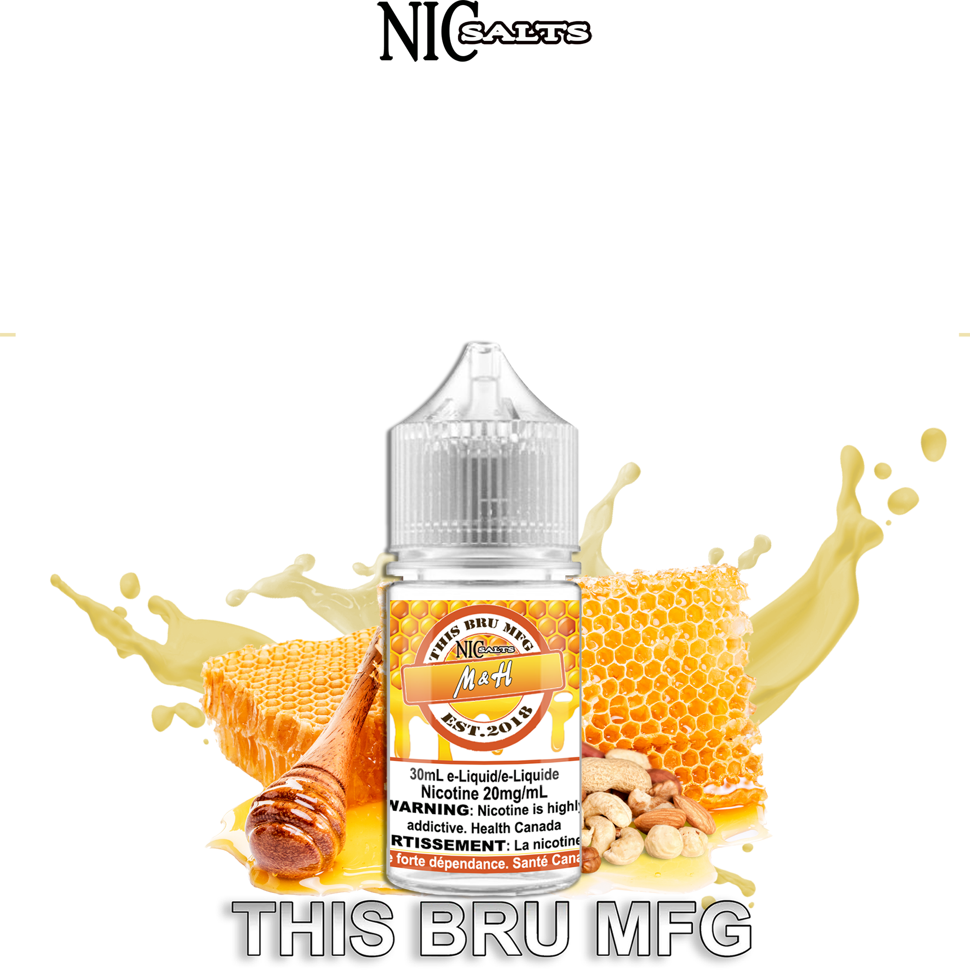 CUSTOM THIS BRU MFG SALT - MH 30ML